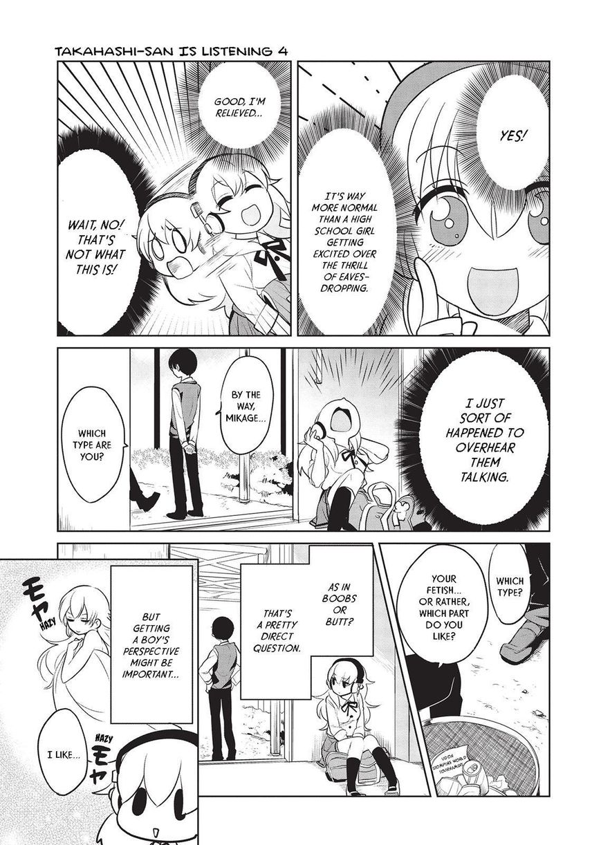 Takahashi-san ga Kiite Iru. Chapter 39 page 6 - Chapter 39