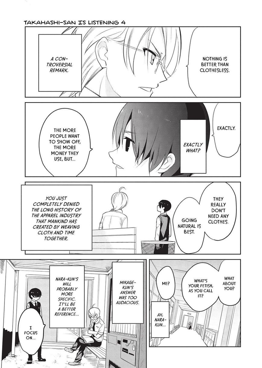 Takahashi-san ga Kiite Iru. Chapter 39 page 8 - Chapter 39