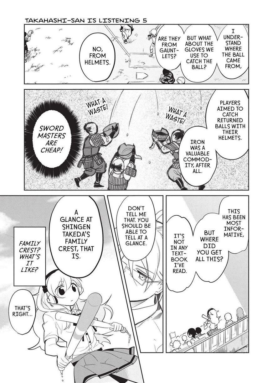 Takahashi-san ga Kiite Iru. Chapter 46 page 12 - Chapter 46