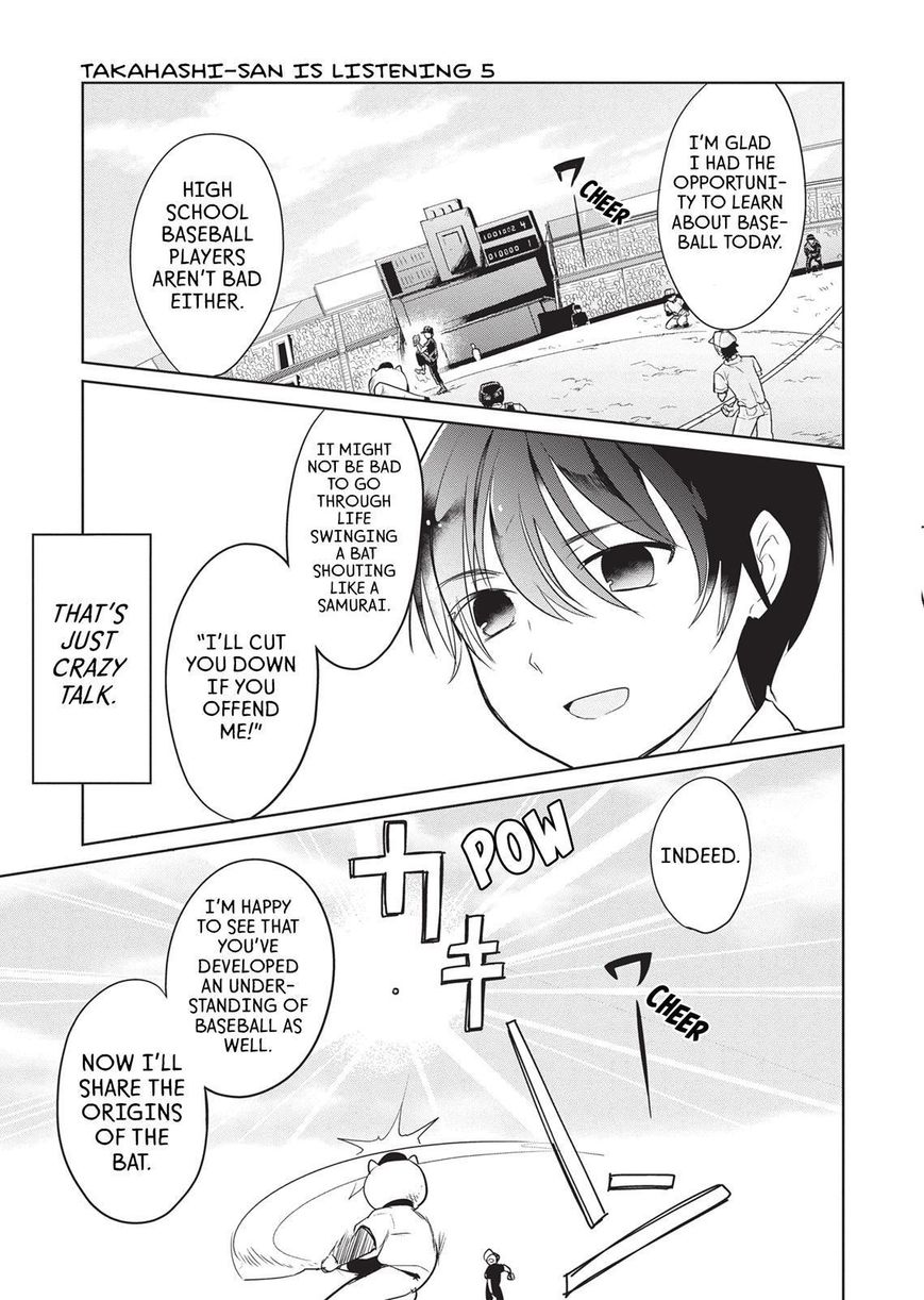 Takahashi-san ga Kiite Iru. Chapter 46 page 14 - Chapter 46