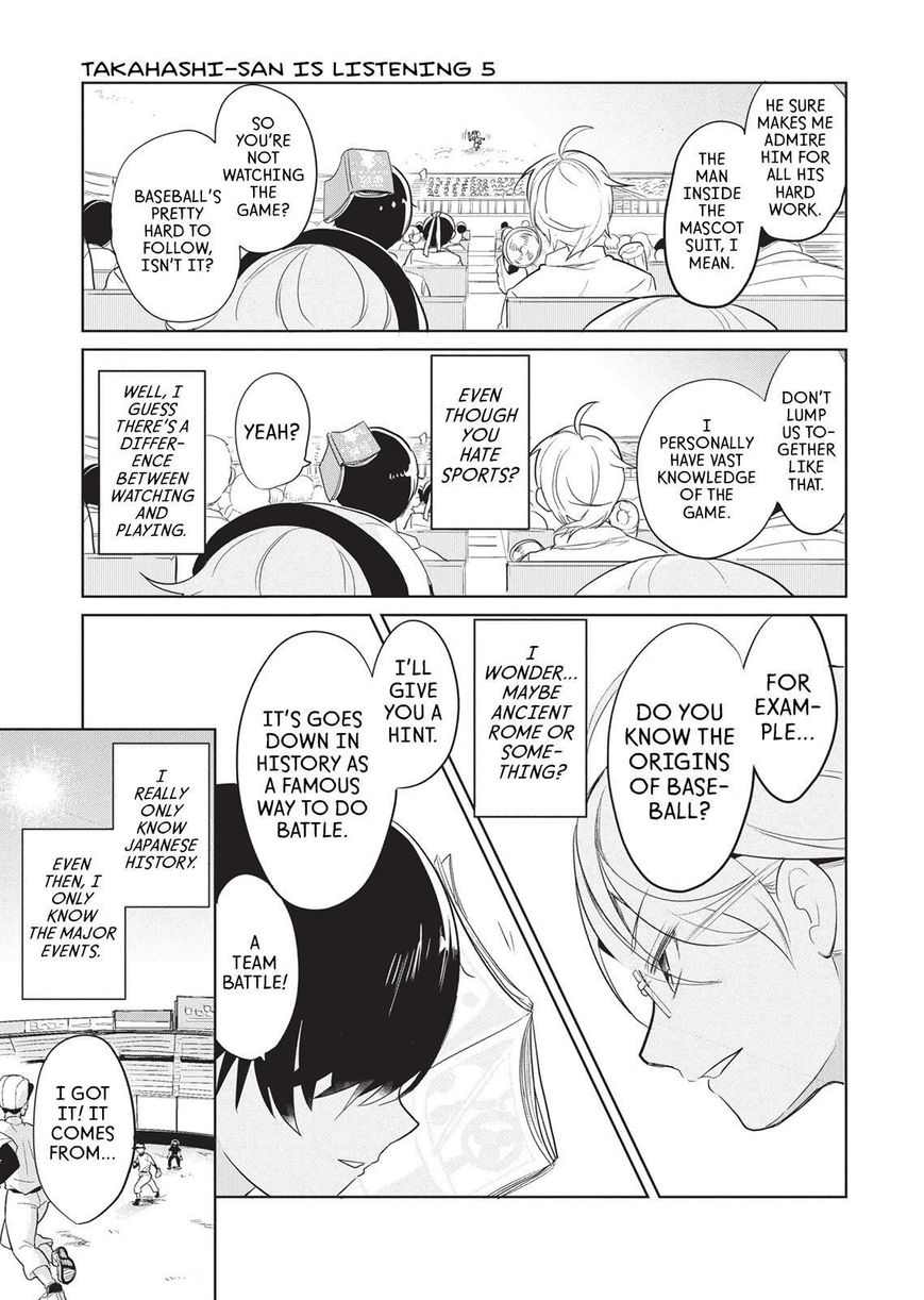 Takahashi-san ga Kiite Iru. Chapter 46 page 8 - Chapter 46