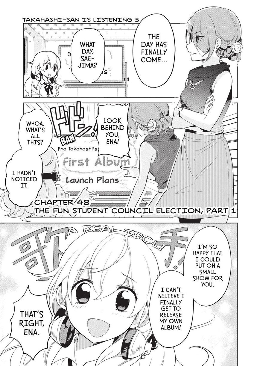 Takahashi-san ga Kiite Iru. Chapter 48 page 2 - Chapter 48