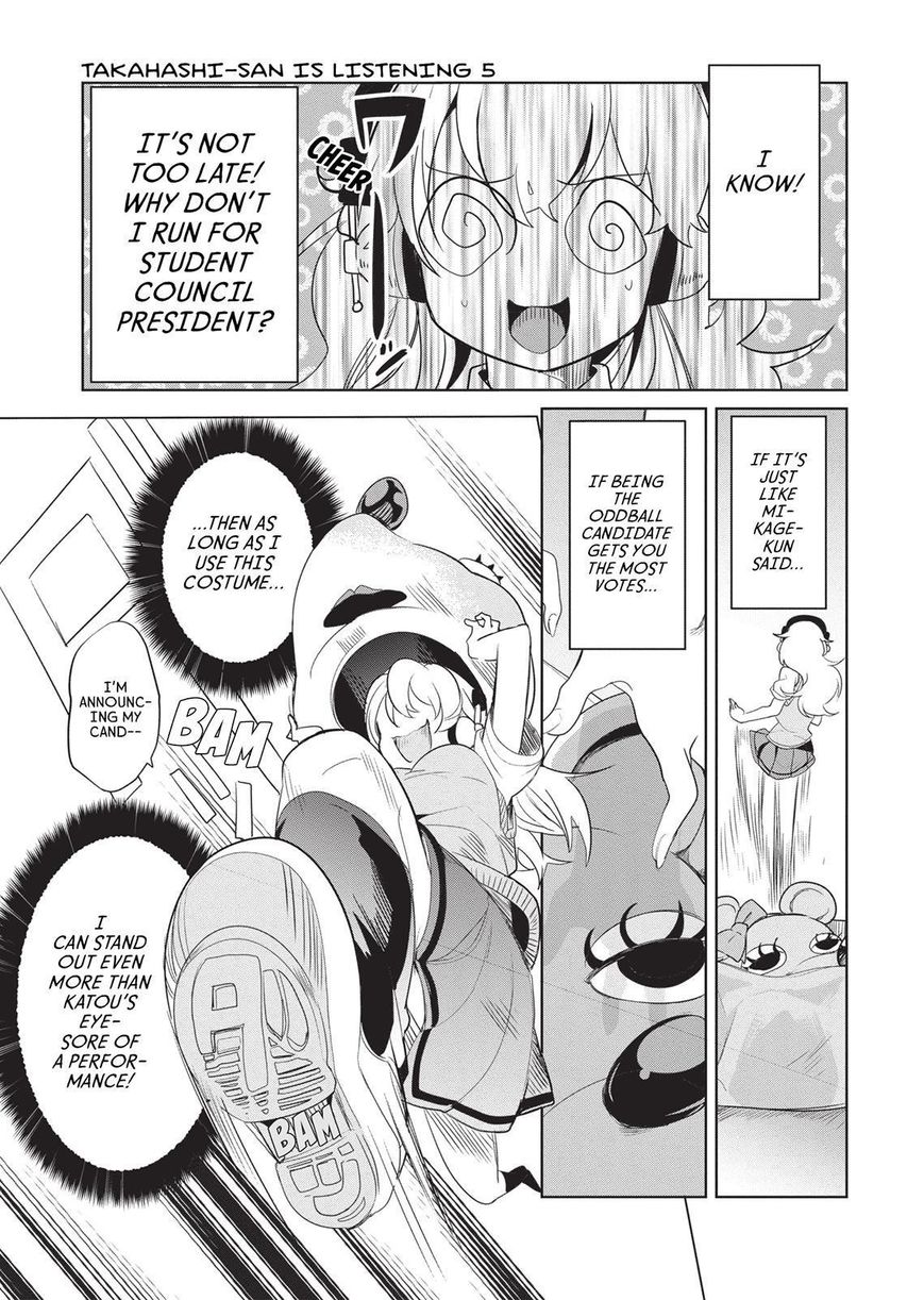 Takahashi-san ga Kiite Iru. Chapter 49 page 18 - Chapter 49
