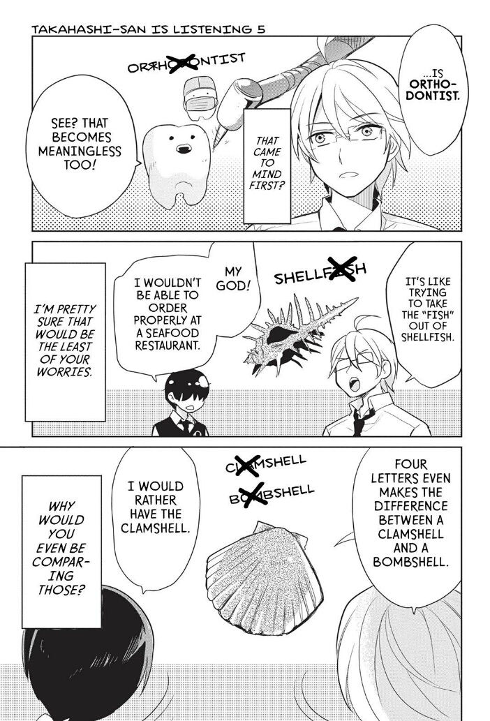 Takahashi-san ga Kiite Iru. Chapter 50 page 11 - Chapter 50 : The Fun Student Council Election Part 3