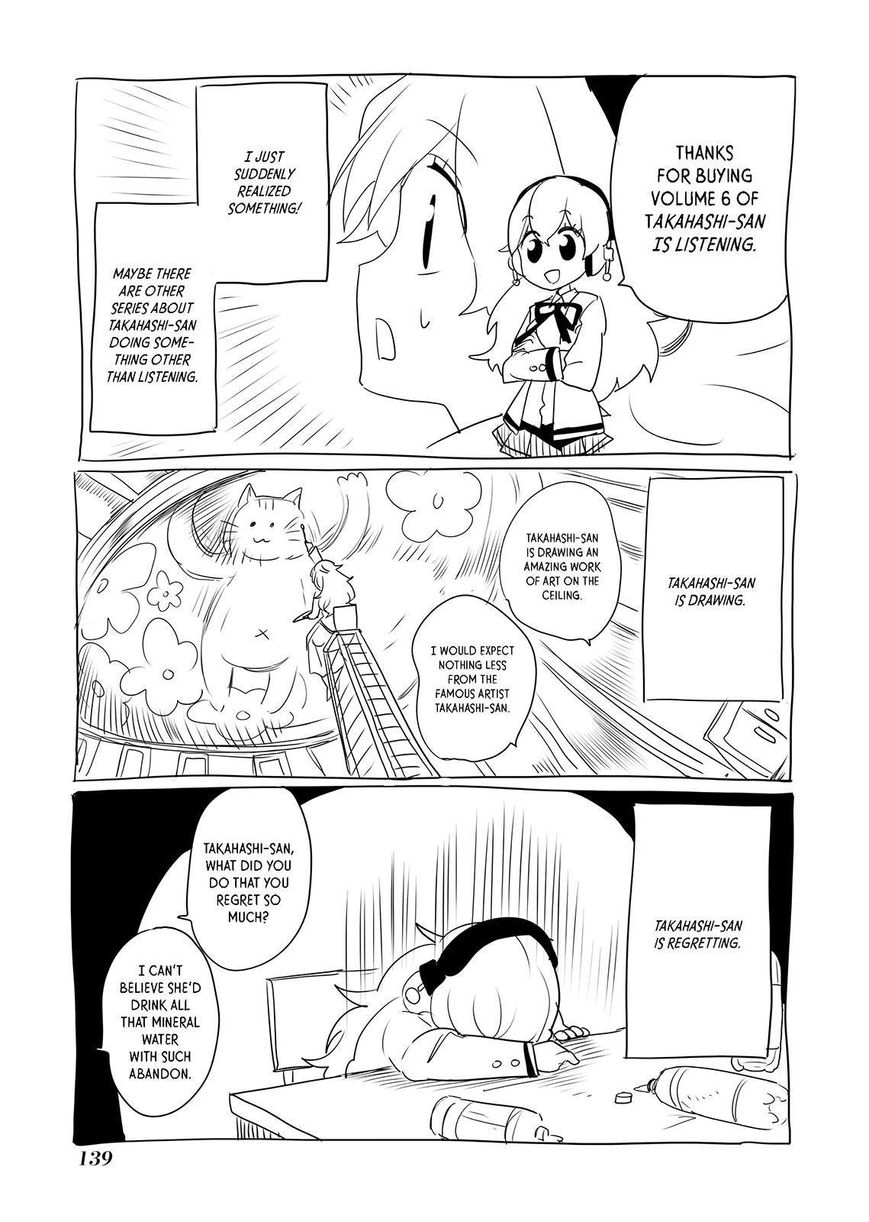 Takahashi-san ga Kiite Iru. Chapter 59.5 page 10 - Chapter 59.5