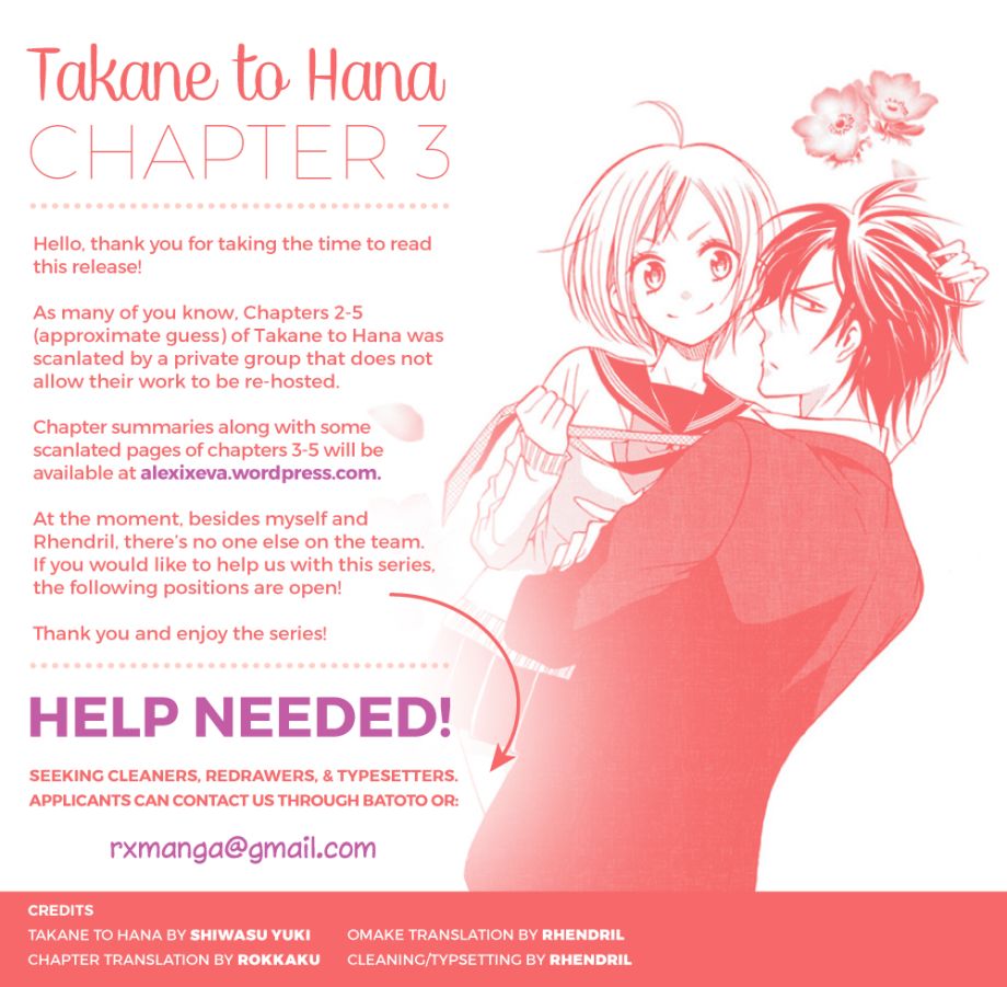 Takane to Hana Chapter 3 page 45 - Chapter 3