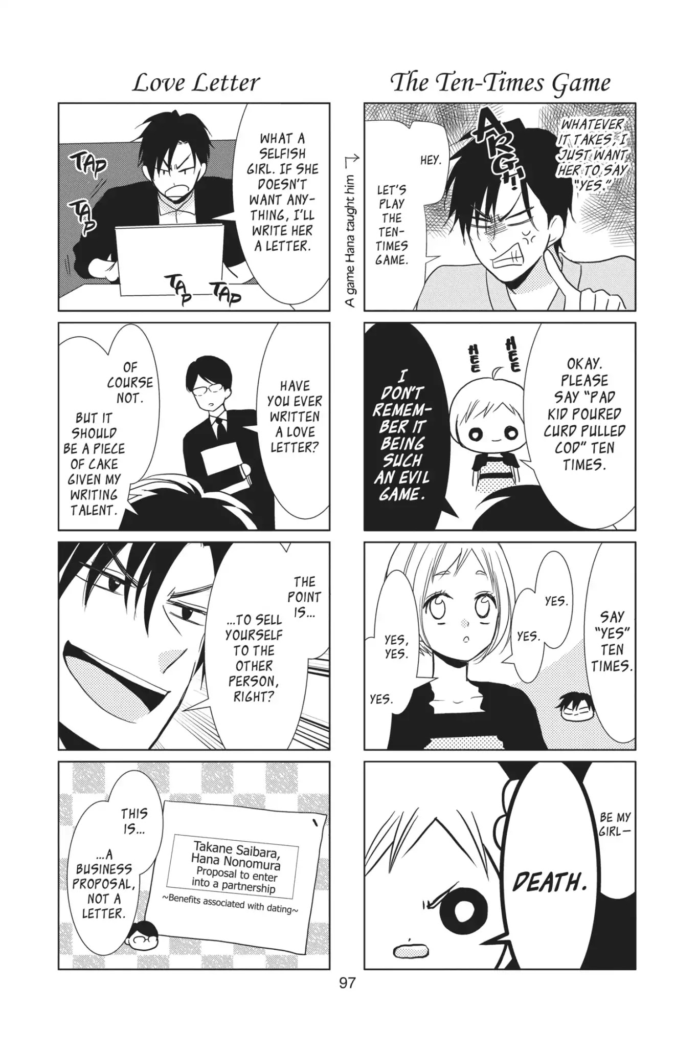 Takane to Hana Chapter 66.5 page 3 - My Shins Might Be Broken but My Heart is Not
