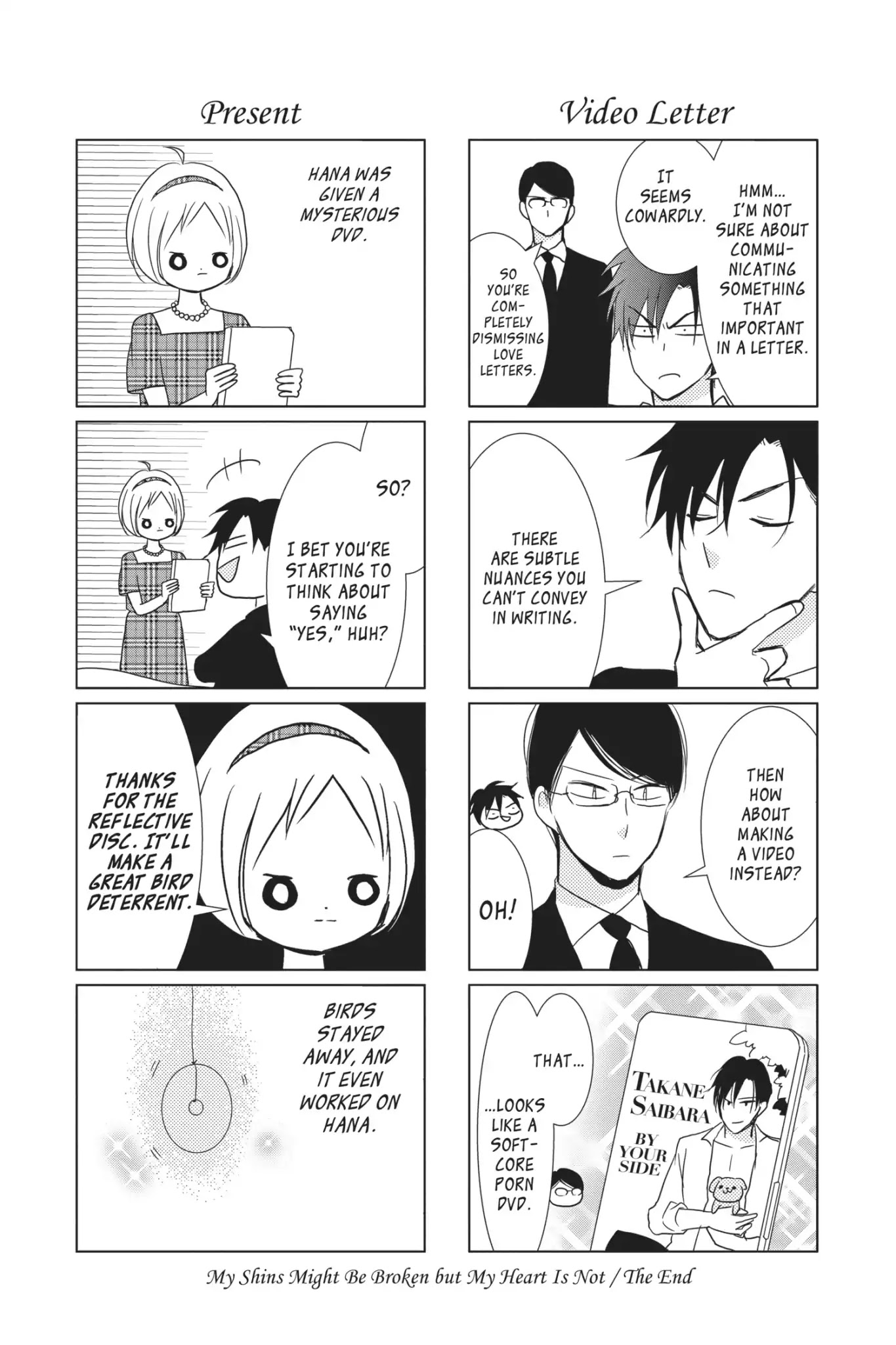 Takane to Hana Chapter 66.5 page 4 - My Shins Might Be Broken but My Heart is Not