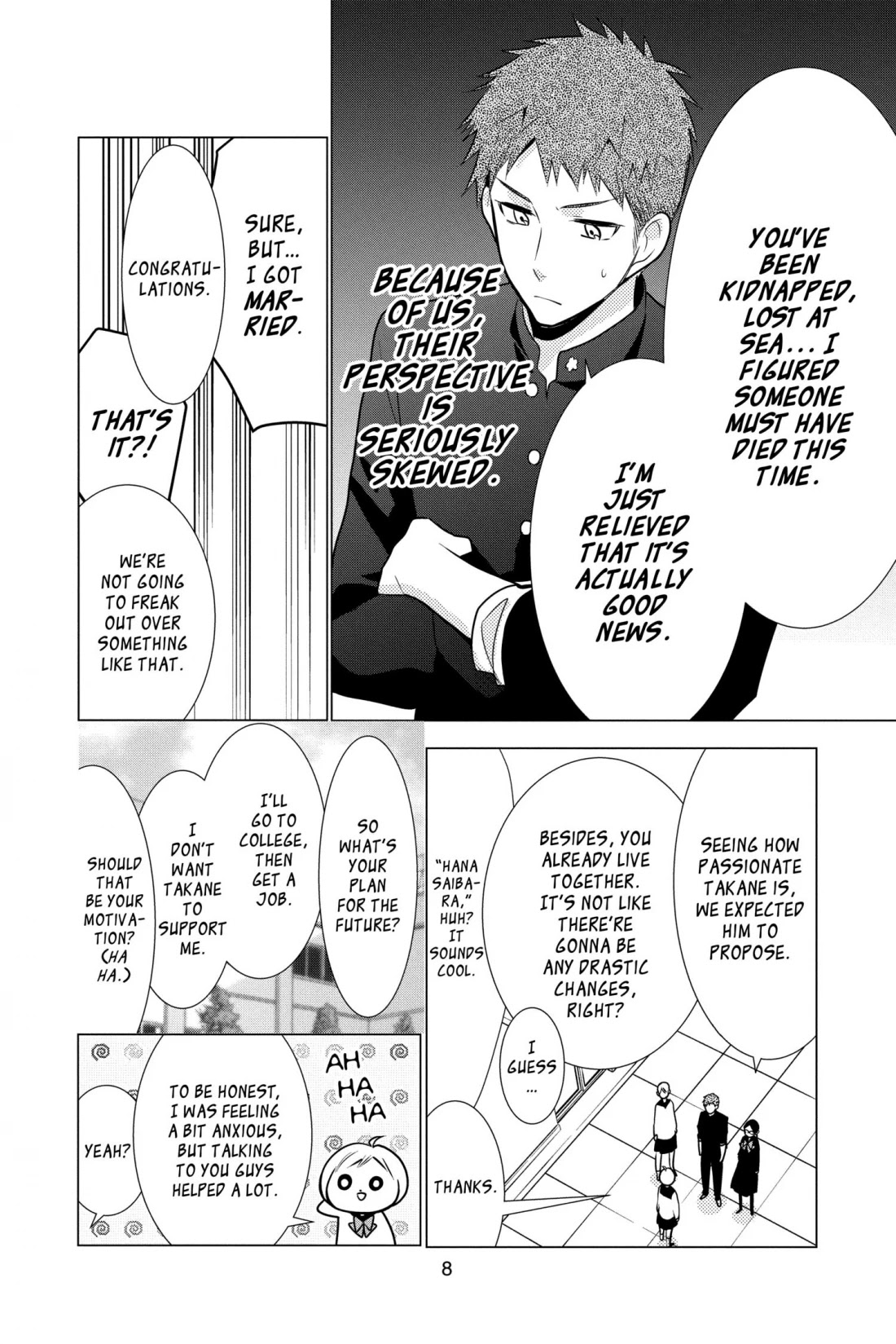 Takane to Hana Chapter 96 page 9 - Chapter 96