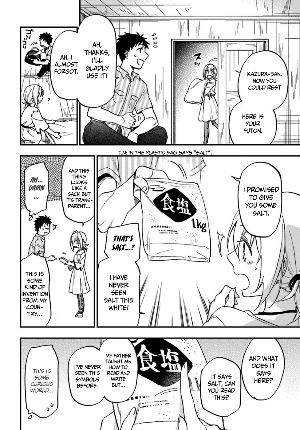 Takarakuji de 40-oku Atattandakedo Isekai ni Ijuu Suru Chapter 1 page 21 - Chapter 1: There's another world at the end of the corridor?