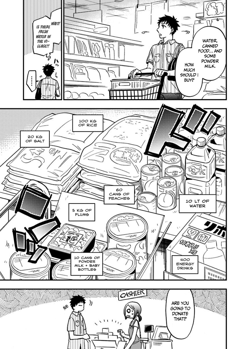 Takarakuji de 40-oku Atattandakedo Isekai ni Ijuu Suru Chapter 1 page 26 - Chapter 1: There's another world at the end of the corridor?