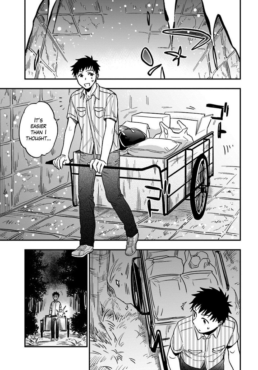 Takarakuji de 40-oku Atattandakedo Isekai ni Ijuu Suru Chapter 1 page 30 - Chapter 1: There's another world at the end of the corridor?