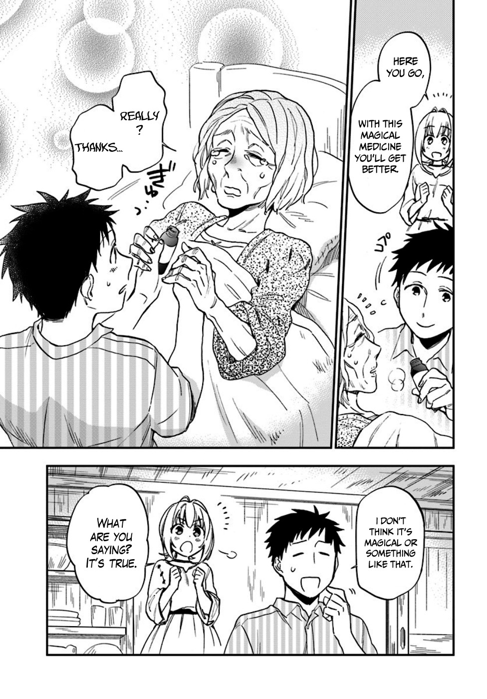 Takarakuji de 40-oku Atattandakedo Isekai ni Ijuu Suru Chapter 1 page 34 - Chapter 1: There's another world at the end of the corridor?