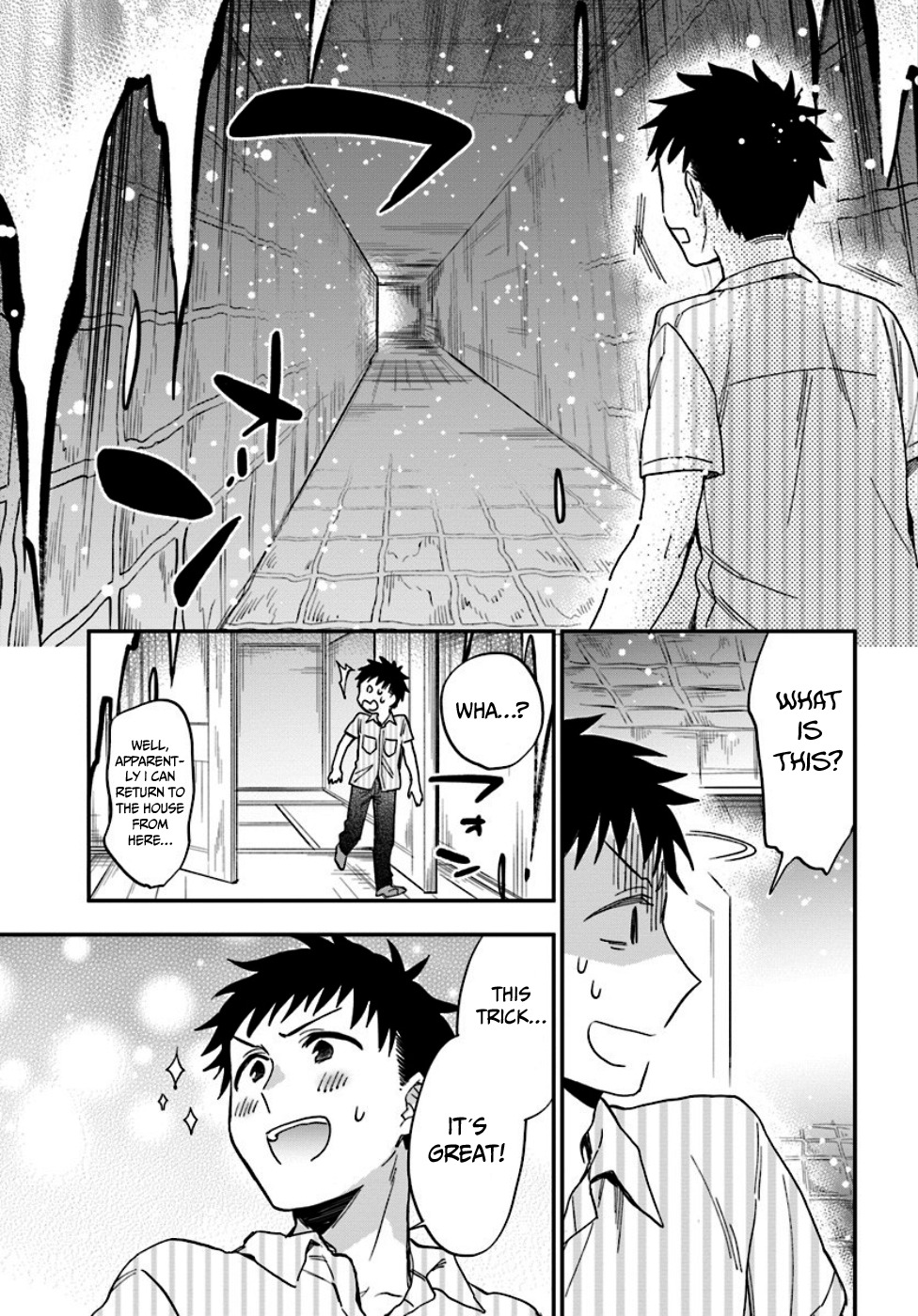 Takarakuji de 40-oku Atattandakedo Isekai ni Ijuu Suru Chapter 1 page 8 - Chapter 1: There's another world at the end of the corridor?