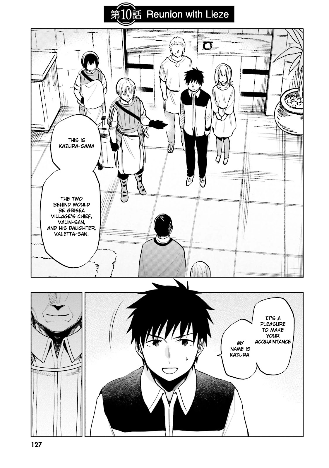 Takarakuji de 40-oku Atattandakedo Isekai ni Ijuu Suru Chapter 10 page 1 - Chapter 10: Reunion with Lieze