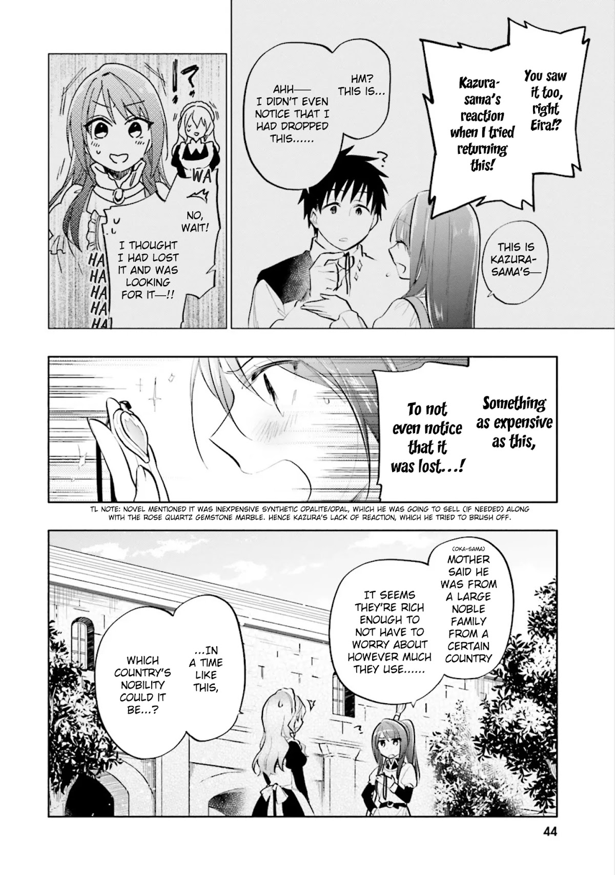 Takarakuji de 40-oku Atattandakedo Isekai ni Ijuu Suru Chapter 12 page 20 - Chapter 12: Secret Talks