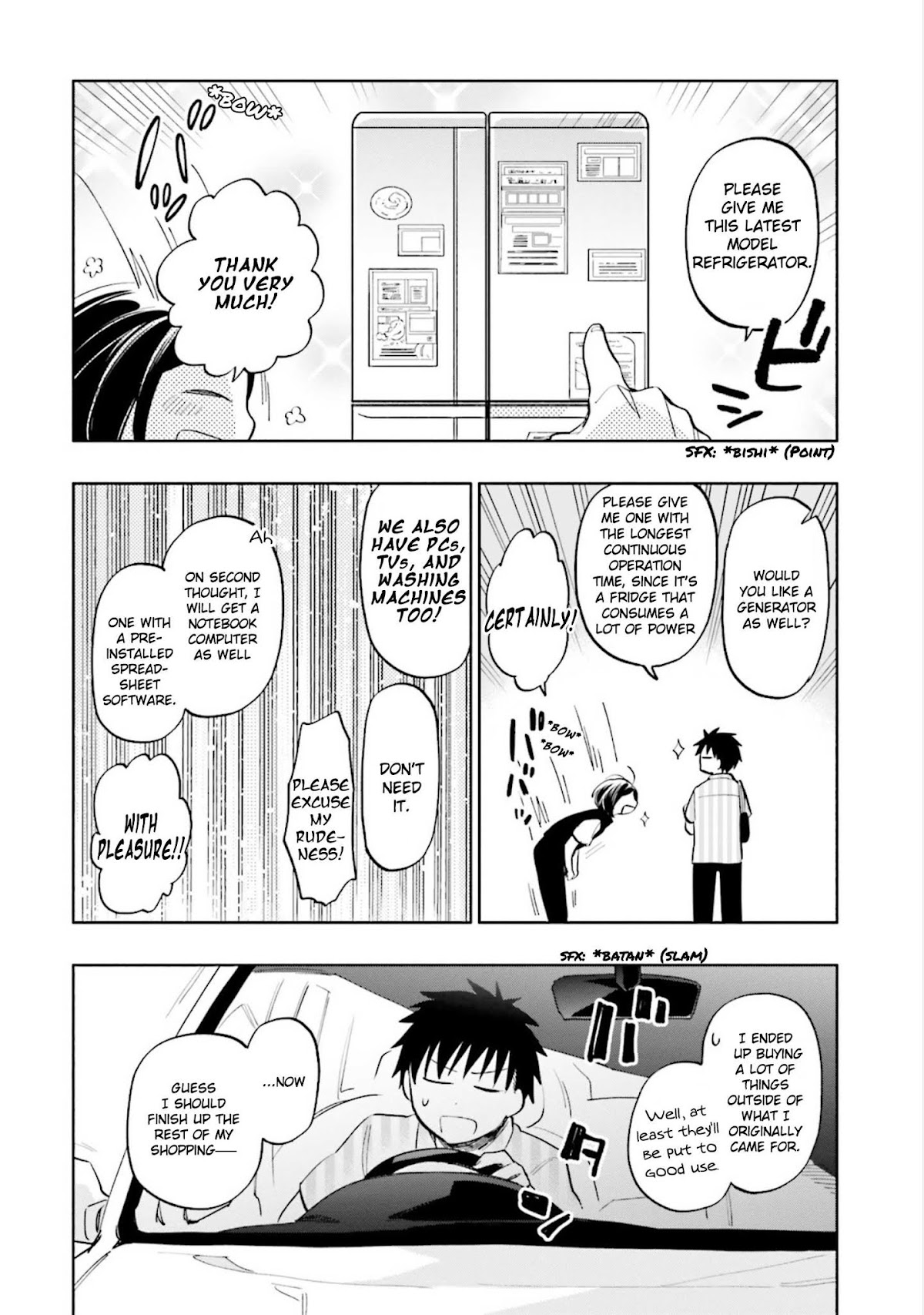 Takarakuji de 40-oku Atattandakedo Isekai ni Ijuu Suru Chapter 13 page 12 - Chapter 13: "Mochi wa Mochiya"