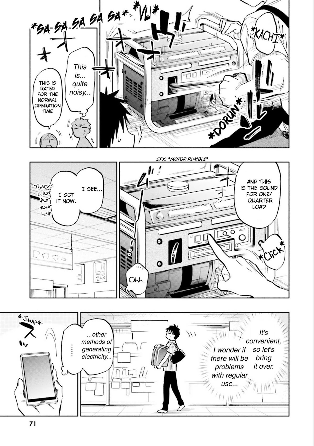 Takarakuji de 40-oku Atattandakedo Isekai ni Ijuu Suru Chapter 13 page 15 - Chapter 13: "Mochi wa Mochiya"
