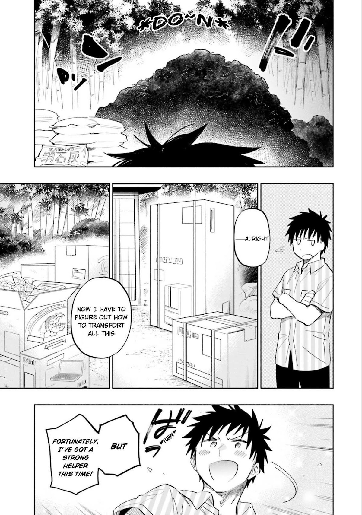 Takarakuji de 40-oku Atattandakedo Isekai ni Ijuu Suru Chapter 13 page 19 - Chapter 13: "Mochi wa Mochiya"