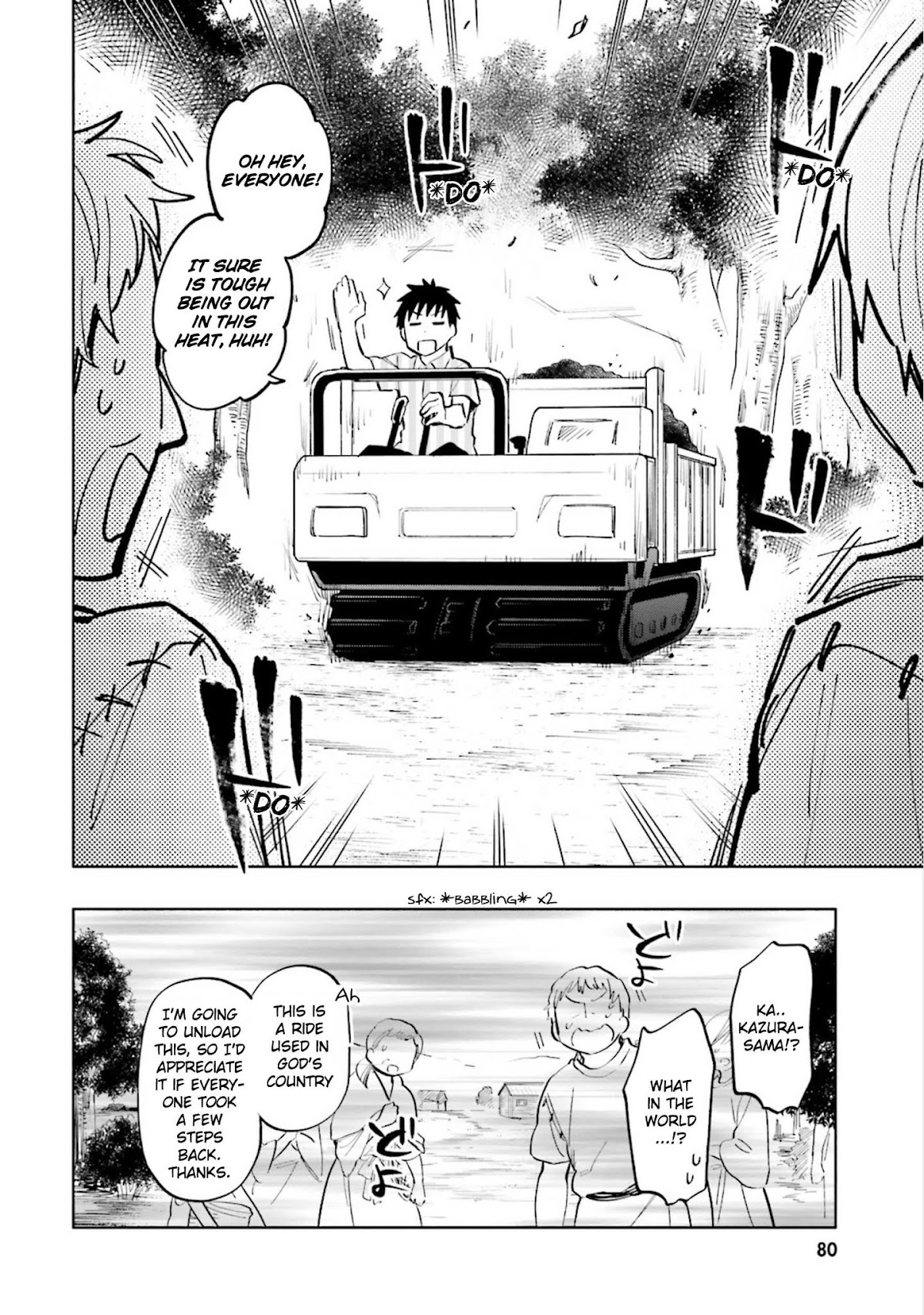 Takarakuji de 40-oku Atattandakedo Isekai ni Ijuu Suru Chapter 13 page 24 - Chapter 13: "Mochi wa Mochiya"