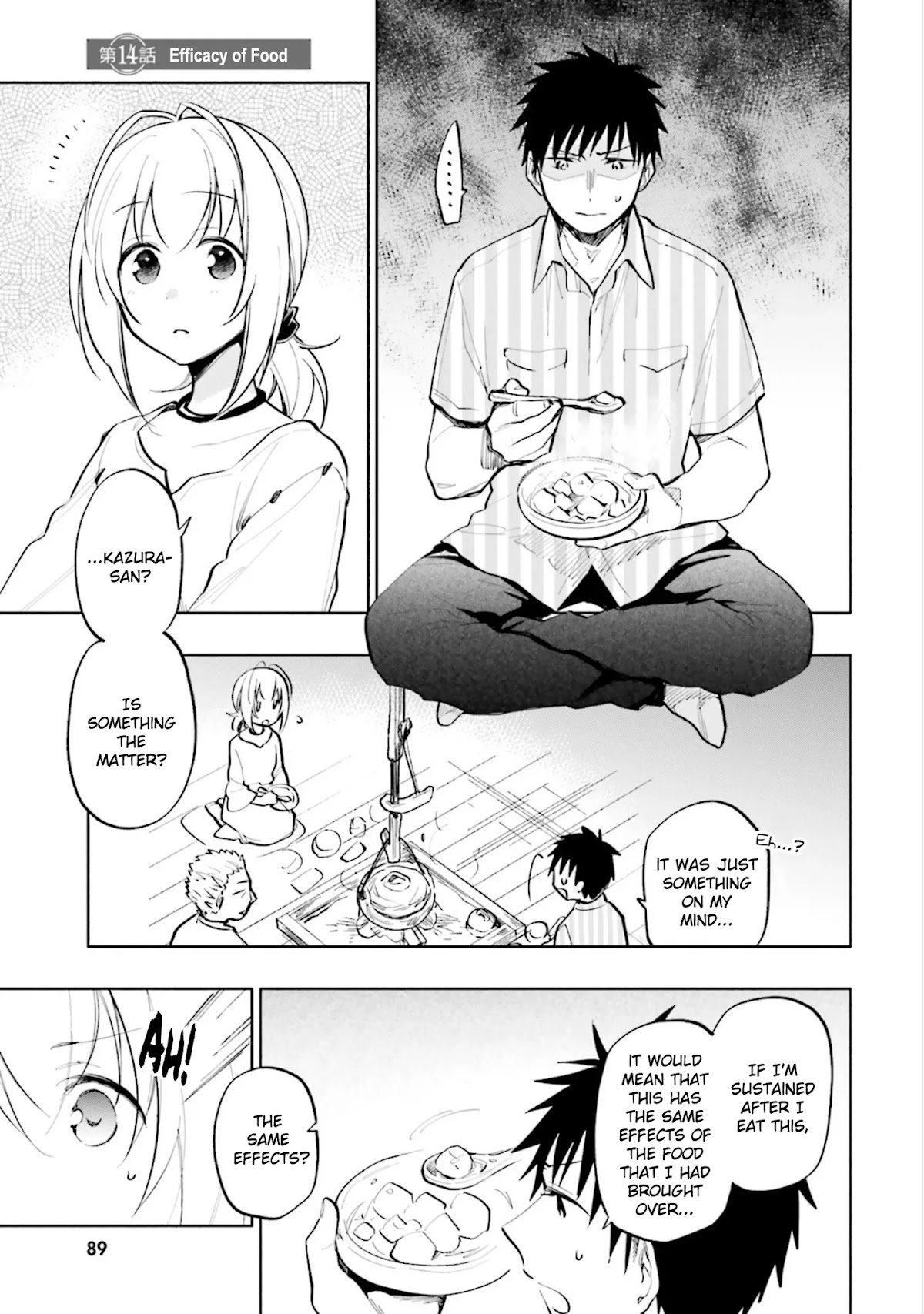 Takarakuji de 40-oku Atattandakedo Isekai ni Ijuu Suru Chapter 14 page 1 - Chapter 14: Efficacy of Food
