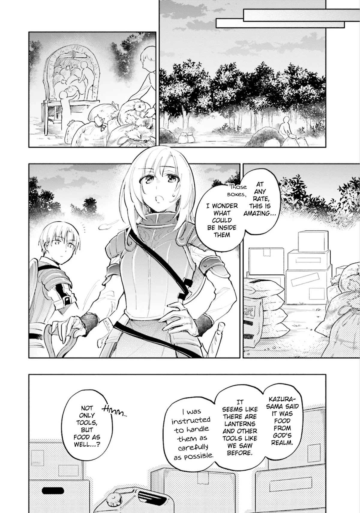 Takarakuji de 40-oku Atattandakedo Isekai ni Ijuu Suru Chapter 14 page 18 - Chapter 14: Efficacy of Food