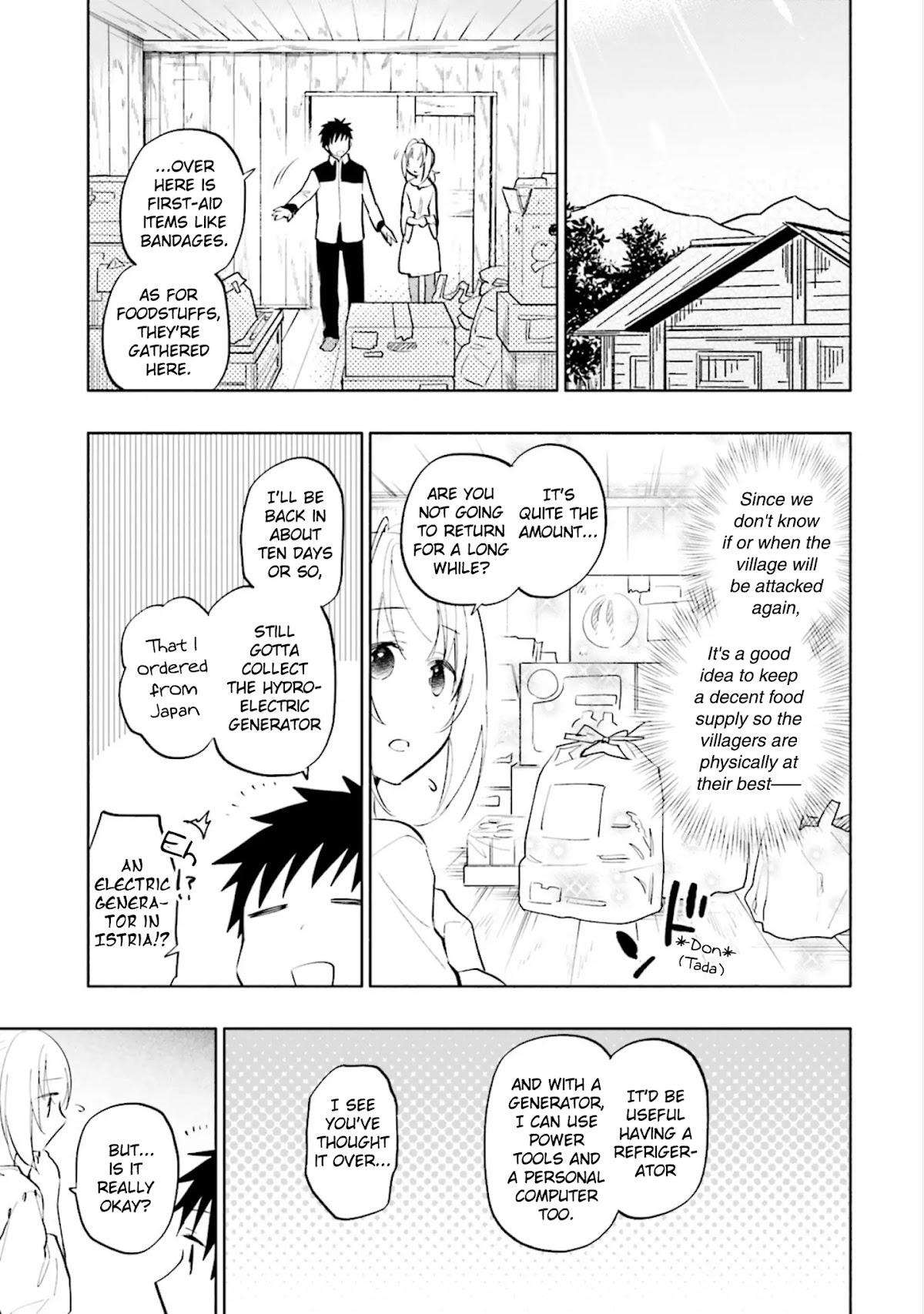 Takarakuji de 40-oku Atattandakedo Isekai ni Ijuu Suru Chapter 14 page 31 - Chapter 14: Efficacy of Food