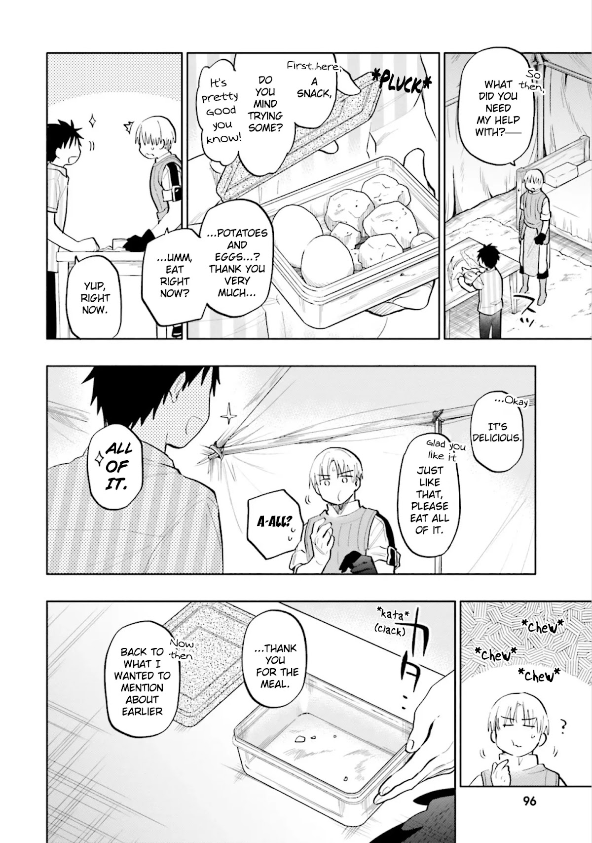Takarakuji de 40-oku Atattandakedo Isekai ni Ijuu Suru Chapter 14 page 8 - Chapter 14: Efficacy of Food