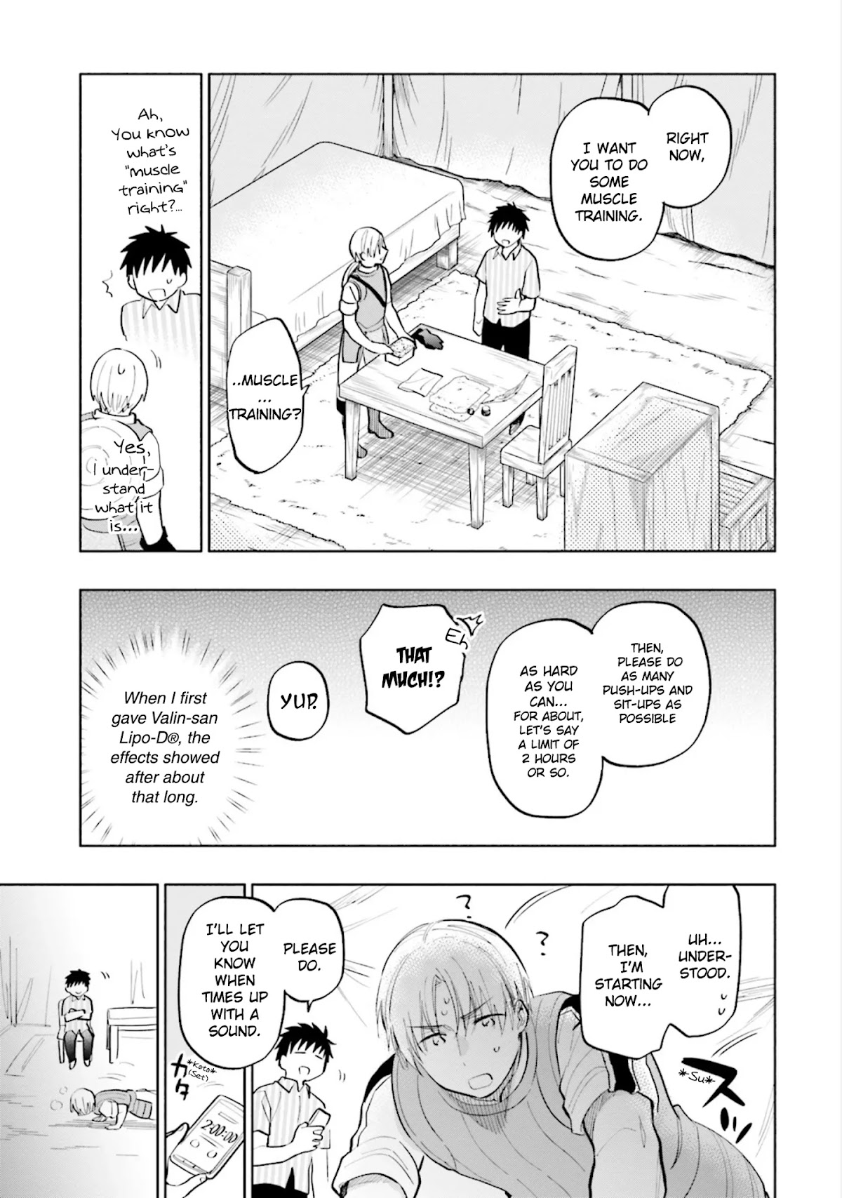 Takarakuji de 40-oku Atattandakedo Isekai ni Ijuu Suru Chapter 14 page 9 - Chapter 14: Efficacy of Food