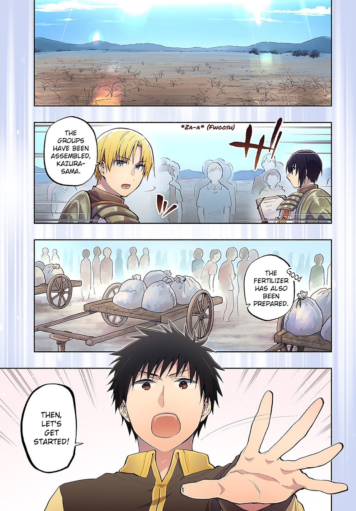 Takarakuji de 40-oku Atattandakedo Isekai ni Ijuu Suru Chapter 16 page 2 - Chapter 16: The God of Bountiful Harvests