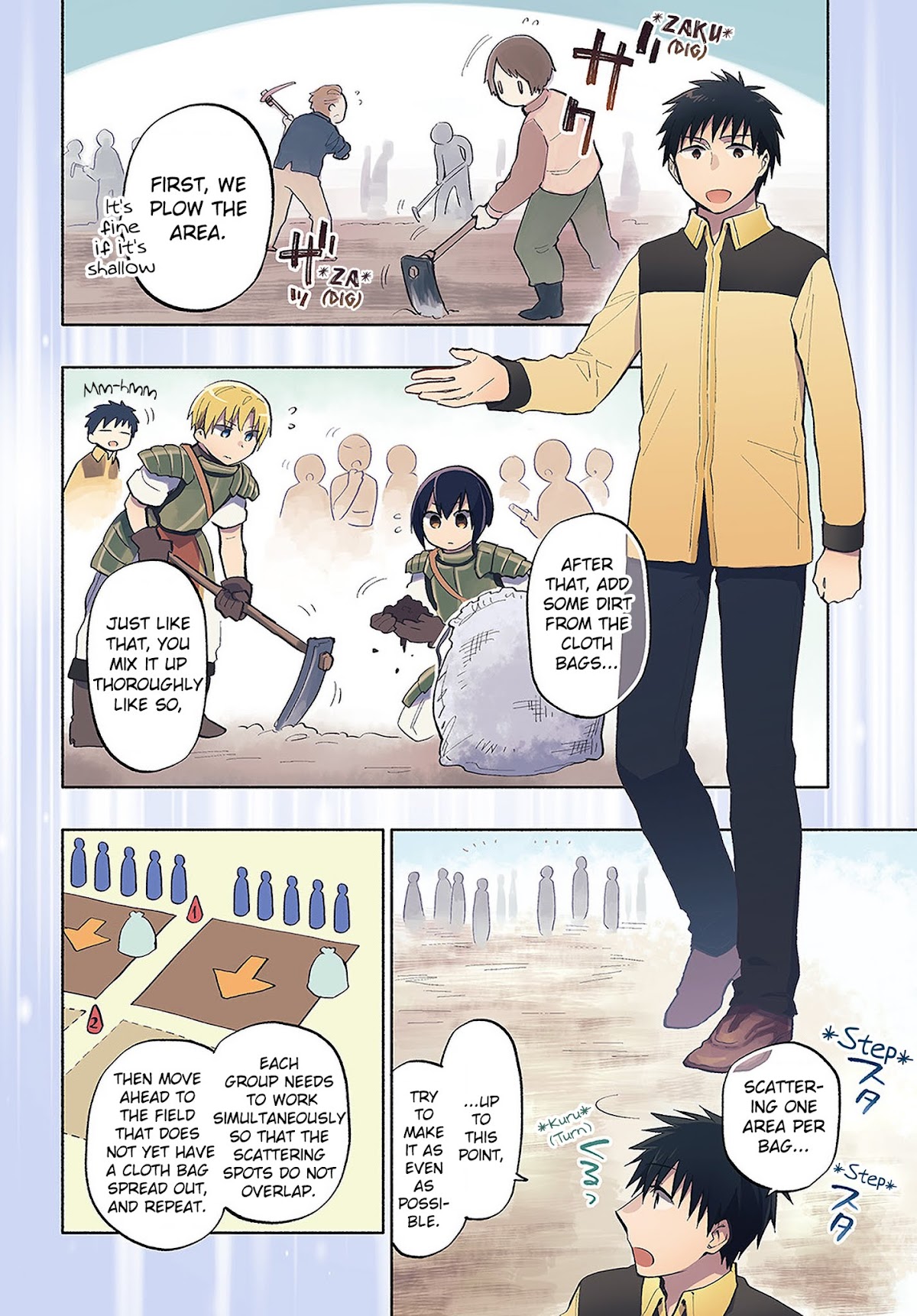 Takarakuji de 40-oku Atattandakedo Isekai ni Ijuu Suru Chapter 16 page 3 - Chapter 16: The God of Bountiful Harvests