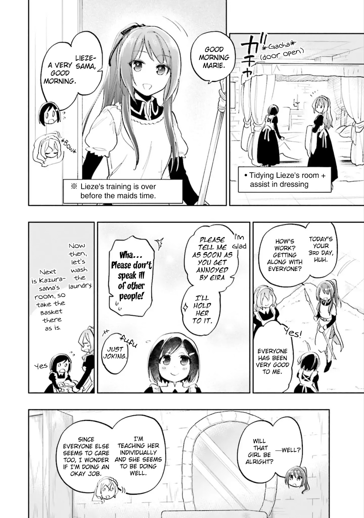 Takarakuji de 40-oku Atattandakedo Isekai ni Ijuu Suru Chapter 18.5 page 2 - Chapter 18.5: Eira & Marie