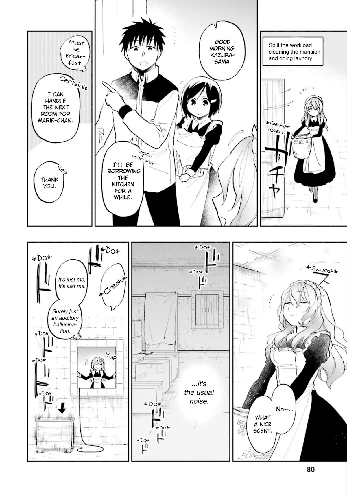 Takarakuji de 40-oku Atattandakedo Isekai ni Ijuu Suru Chapter 18.5 page 4 - Chapter 18.5: Eira & Marie