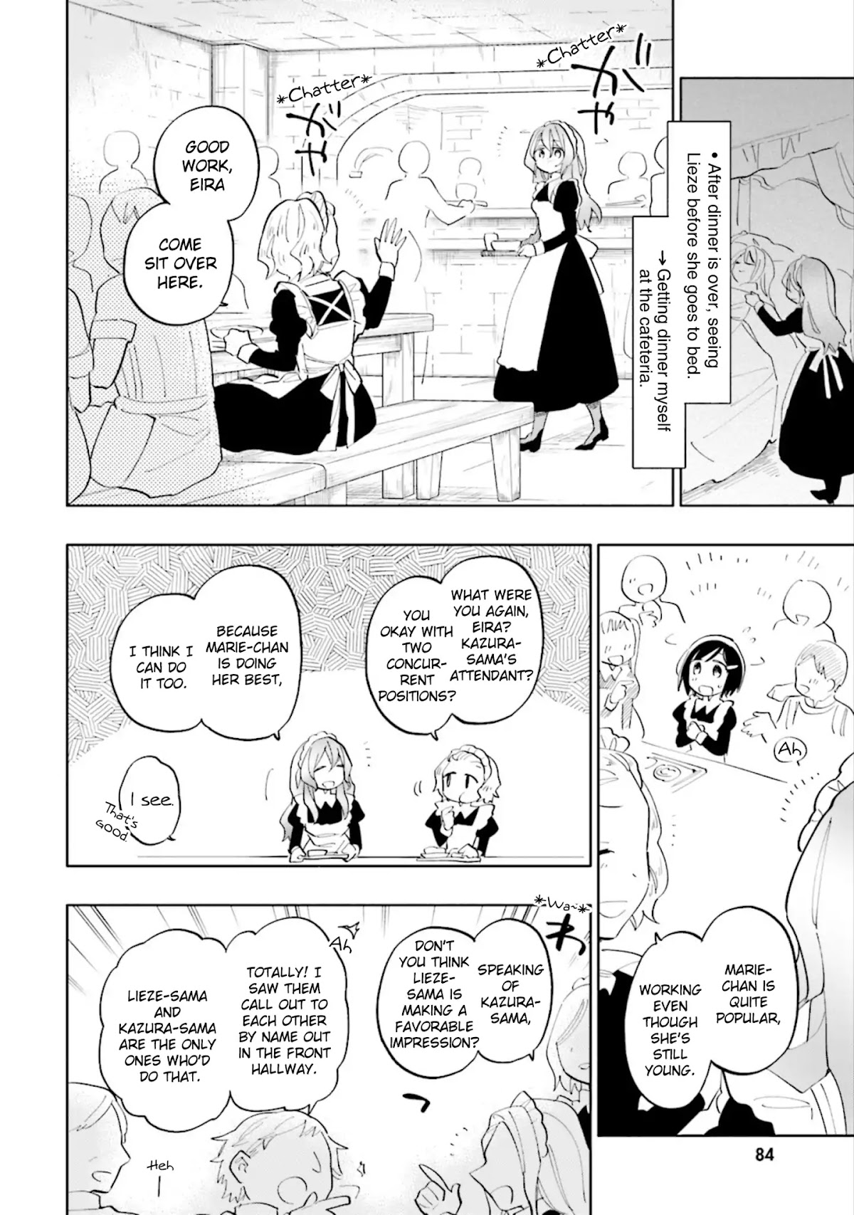 Takarakuji de 40-oku Atattandakedo Isekai ni Ijuu Suru Chapter 18.5 page 8 - Chapter 18.5: Eira & Marie