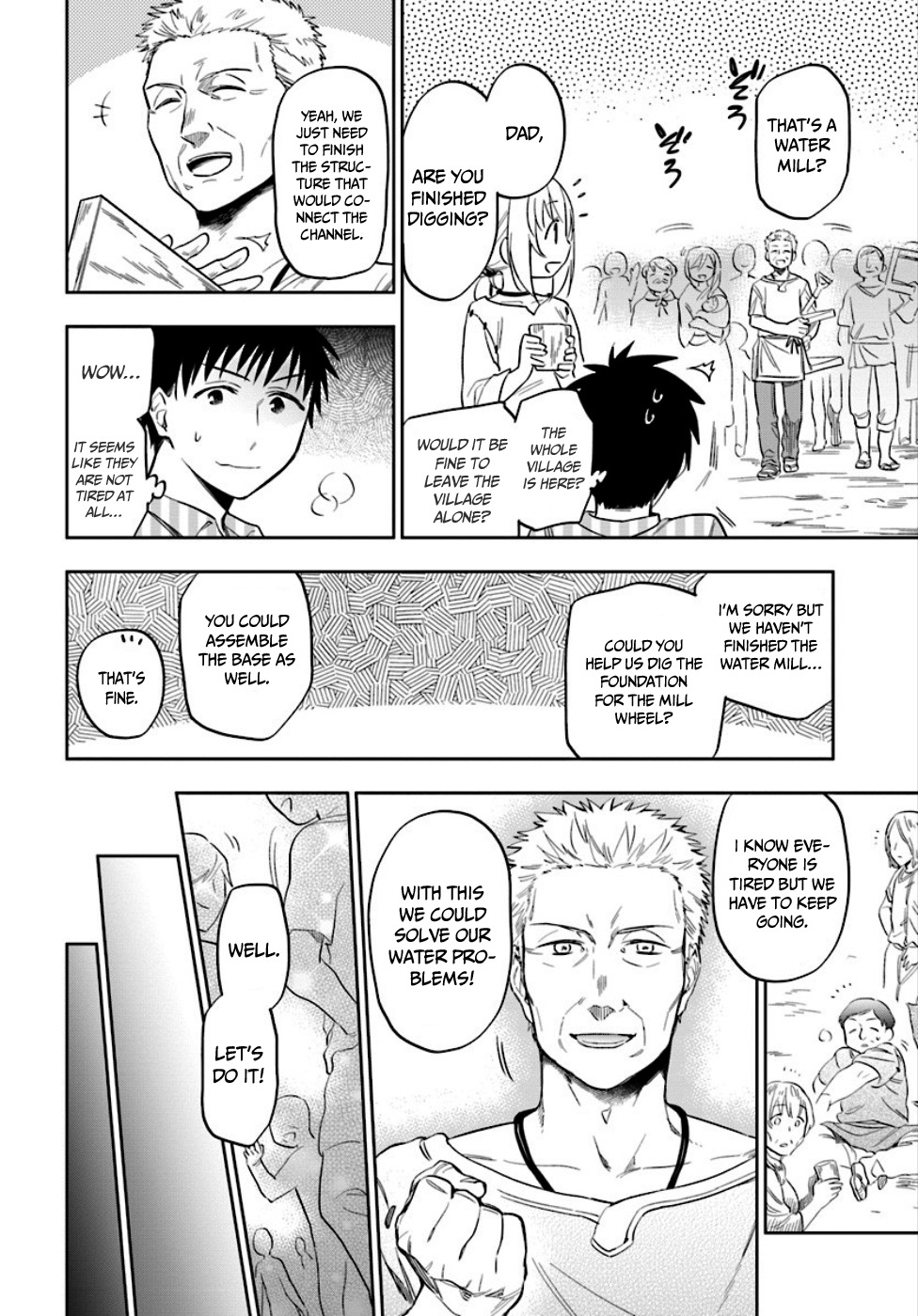 Takarakuji de 40-oku Atattandakedo Isekai ni Ijuu Suru Chapter 2 page 23 - Chapter 2: Building the water mill