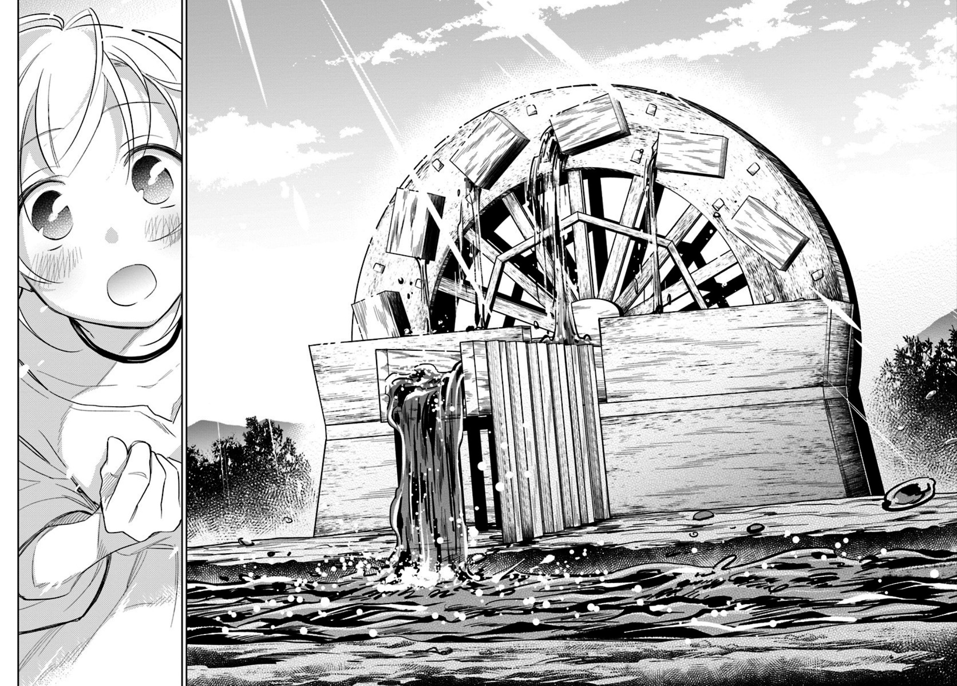 Takarakuji de 40-oku Atattandakedo Isekai ni Ijuu Suru Chapter 2 page 25 - Chapter 2: Building the water mill