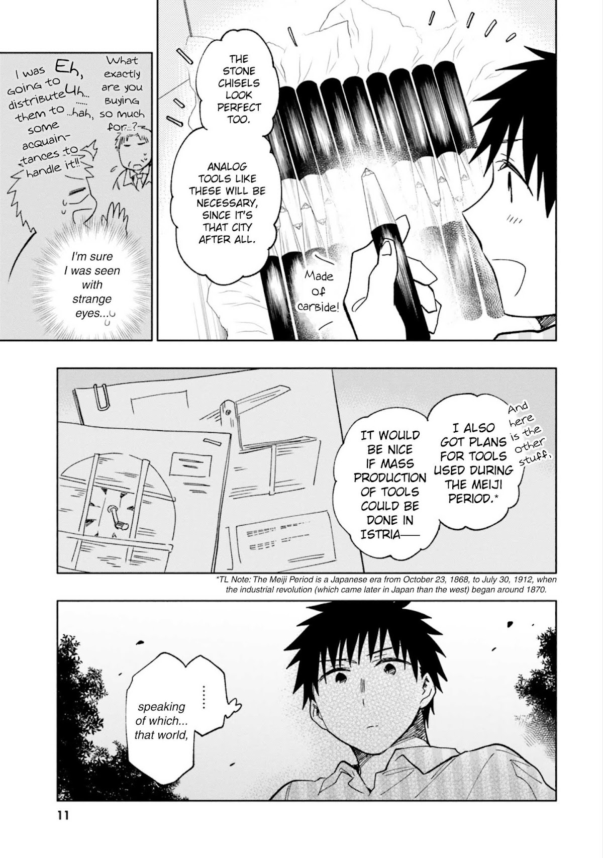 Takarakuji de 40-oku Atattandakedo Isekai ni Ijuu Suru Chapter 21 page 12 - Chapter 21: God's Tools