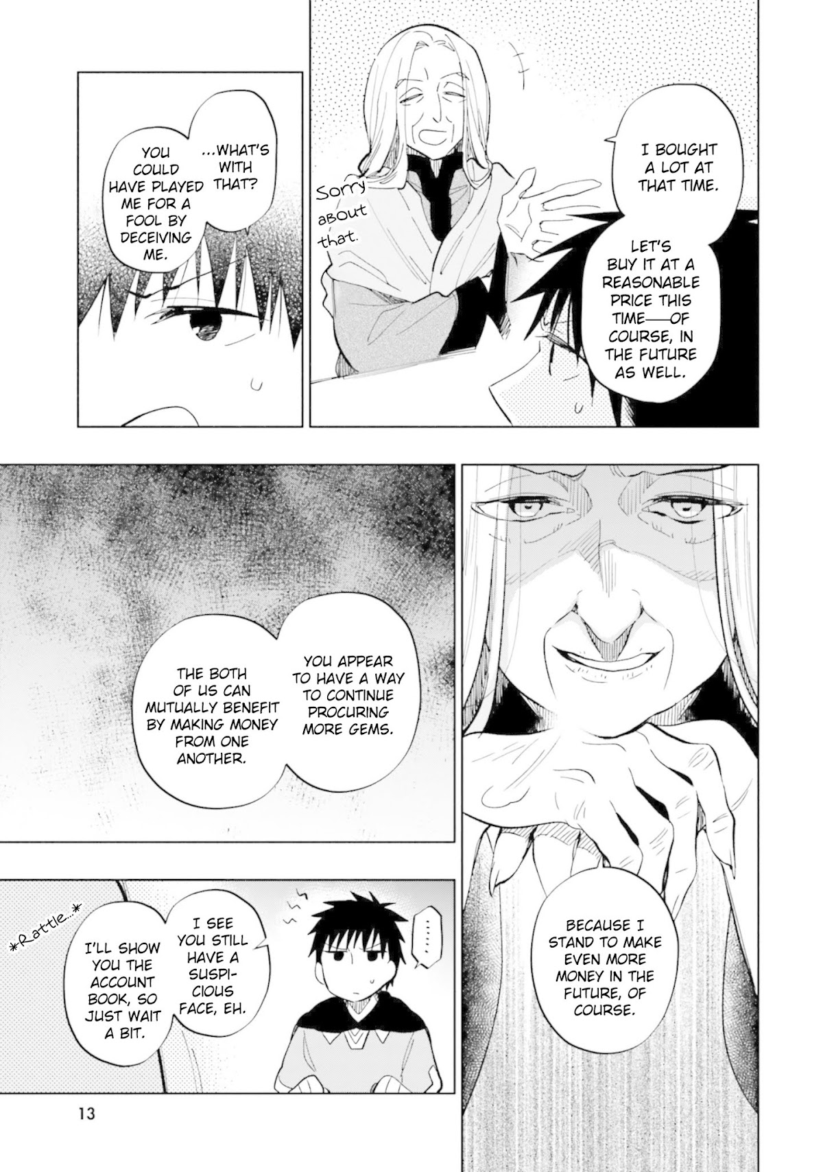 Takarakuji de 40-oku Atattandakedo Isekai ni Ijuu Suru Chapter 27 page 17 - Chapter 27: Fair Price