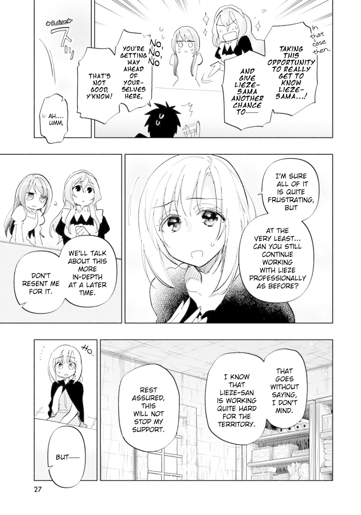 Takarakuji de 40-oku Atattandakedo Isekai ni Ijuu Suru Chapter 28 page 11 - Chapter 28: "Mero Mero, Ban Ban"