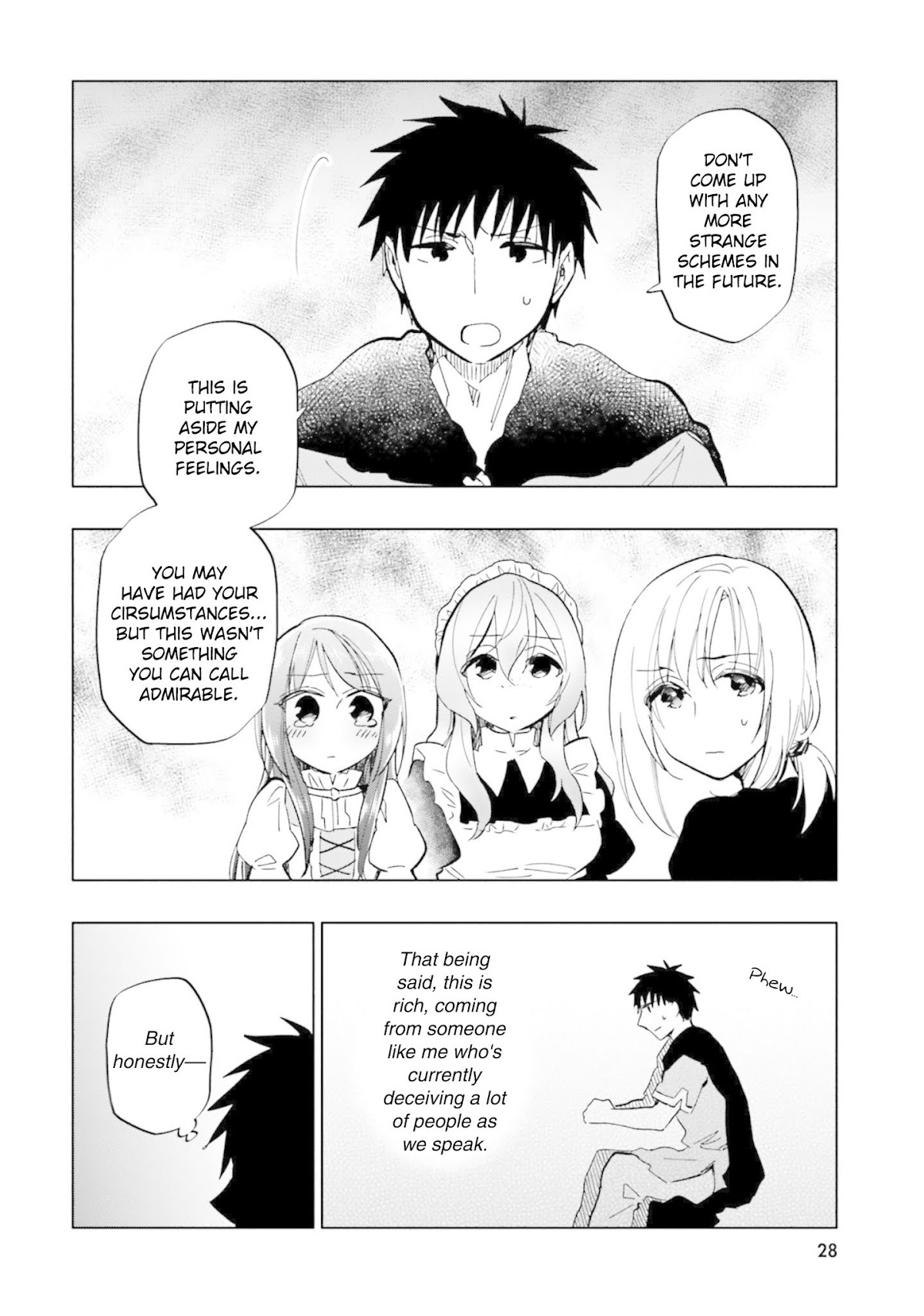 Takarakuji de 40-oku Atattandakedo Isekai ni Ijuu Suru Chapter 28 page 12 - Chapter 28: "Mero Mero, Ban Ban"