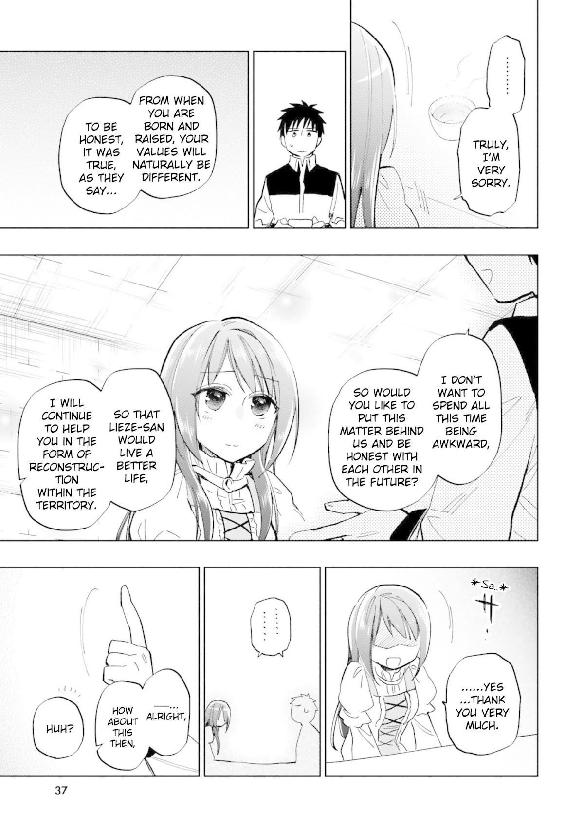 Takarakuji de 40-oku Atattandakedo Isekai ni Ijuu Suru Chapter 28 page 21 - Chapter 28: "Mero Mero, Ban Ban"
