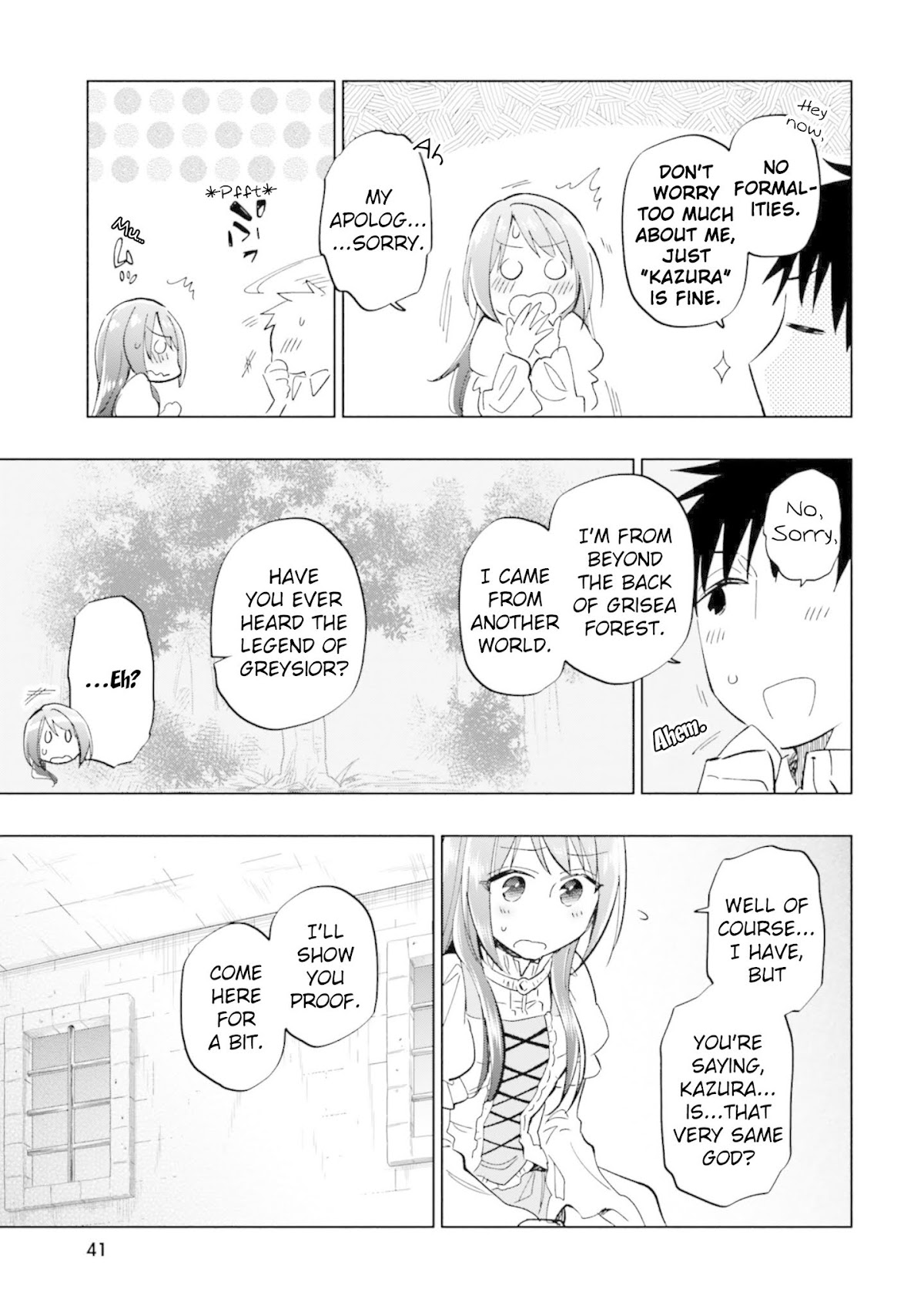 Takarakuji de 40-oku Atattandakedo Isekai ni Ijuu Suru Chapter 28 page 25 - Chapter 28: "Mero Mero, Ban Ban"