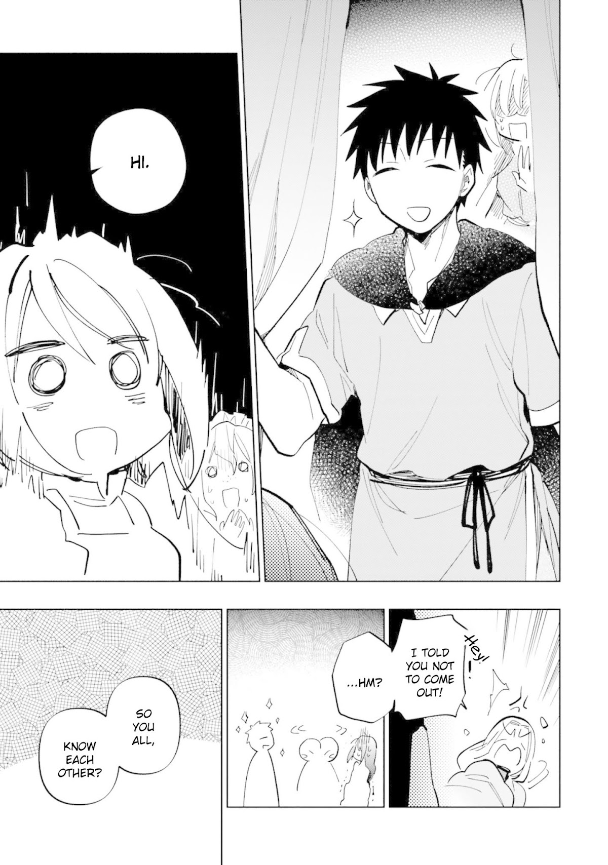 Takarakuji de 40-oku Atattandakedo Isekai ni Ijuu Suru Chapter 28 page 7 - Chapter 28: "Mero Mero, Ban Ban"
