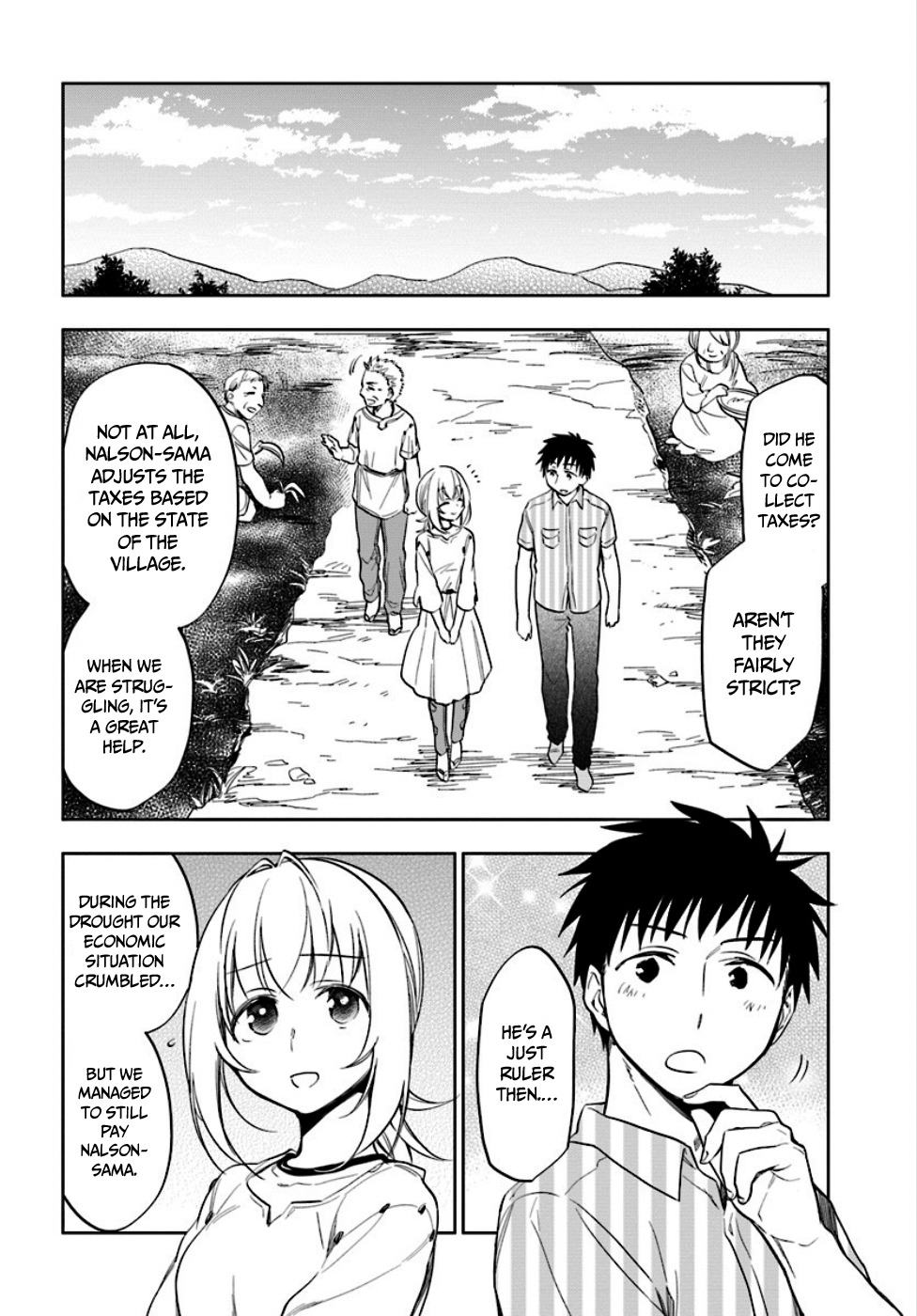 Takarakuji de 40-oku Atattandakedo Isekai ni Ijuu Suru Chapter 3 page 12 - Chapter 3: Working in the potatoes farm