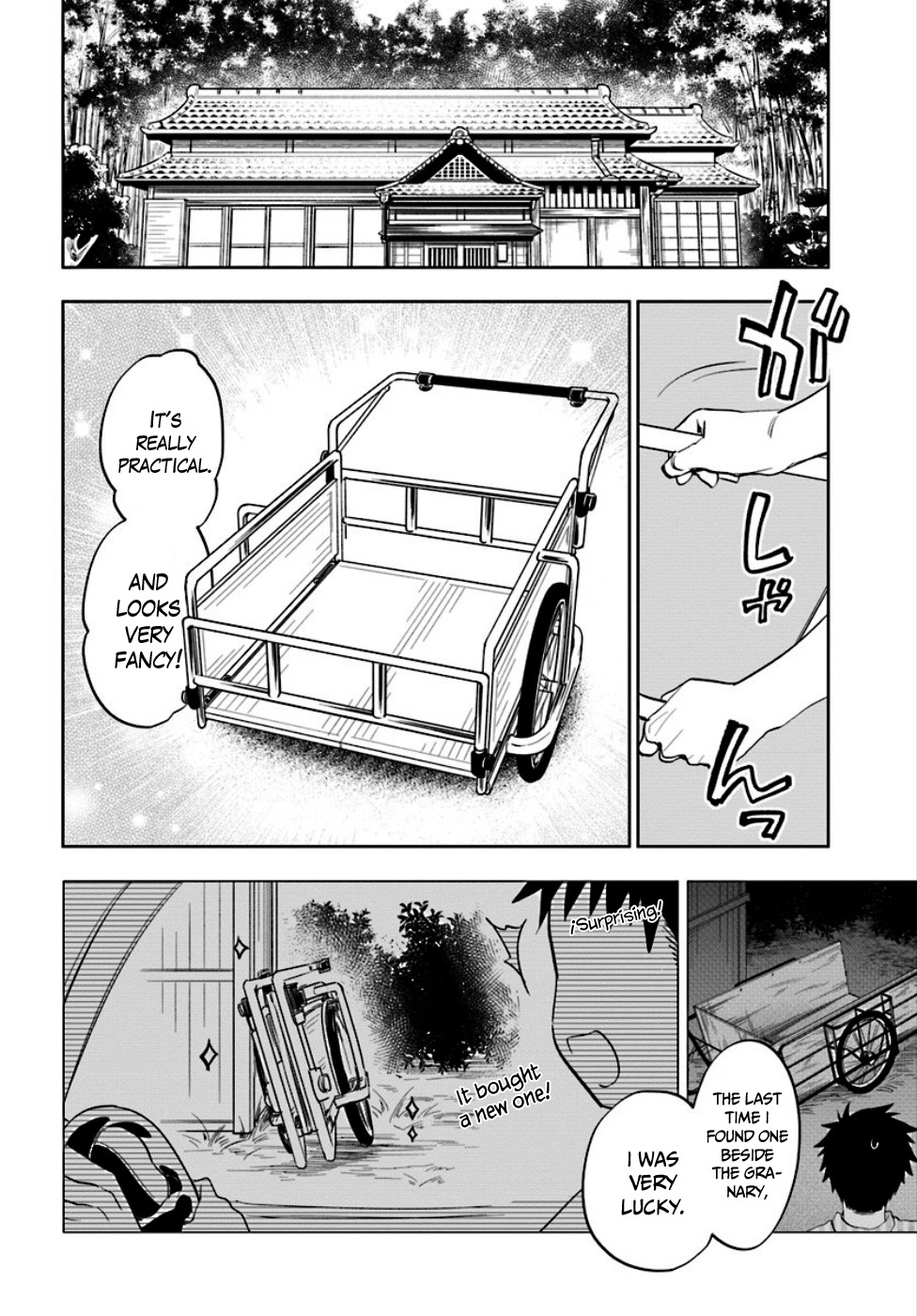 Takarakuji de 40-oku Atattandakedo Isekai ni Ijuu Suru Chapter 3 page 20 - Chapter 3: Working in the potatoes farm