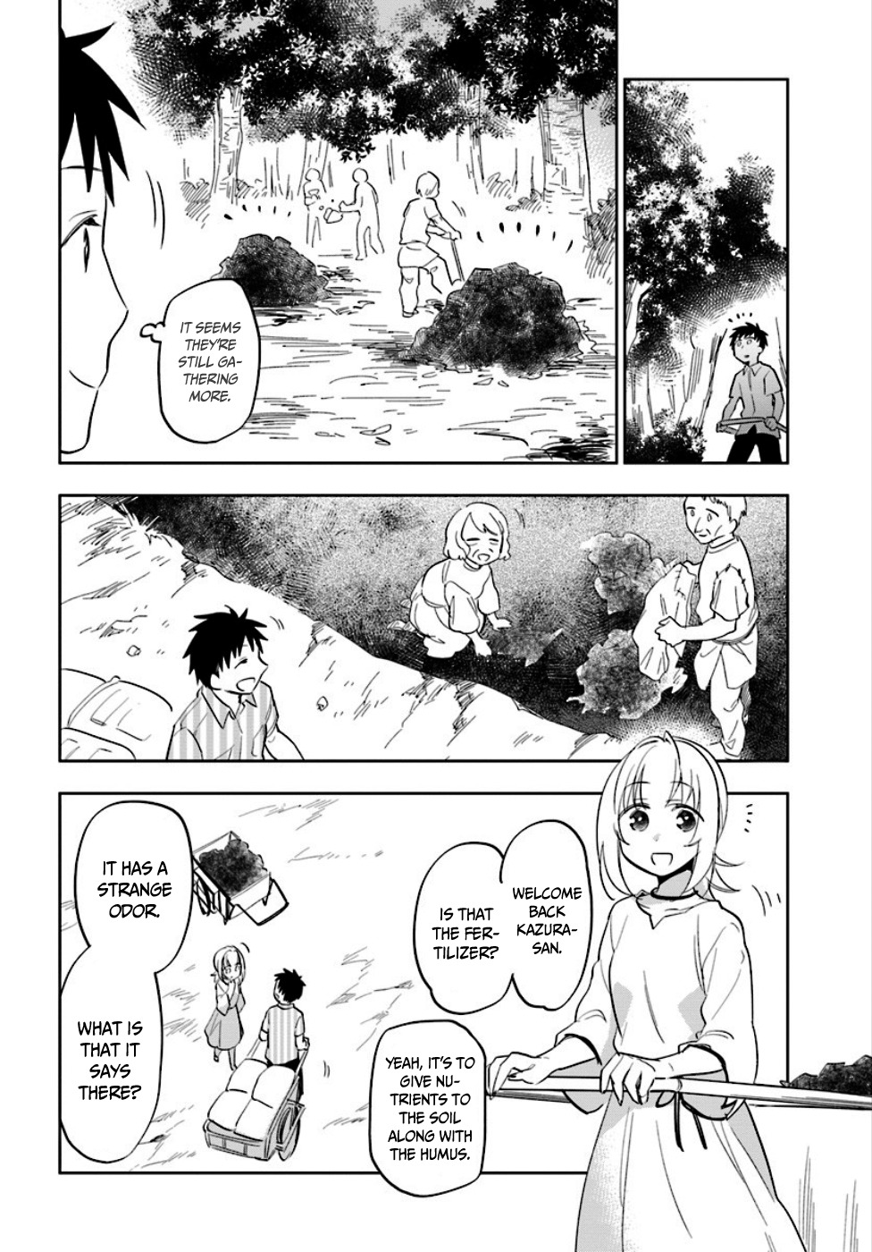 Takarakuji de 40-oku Atattandakedo Isekai ni Ijuu Suru Chapter 3 page 22 - Chapter 3: Working in the potatoes farm