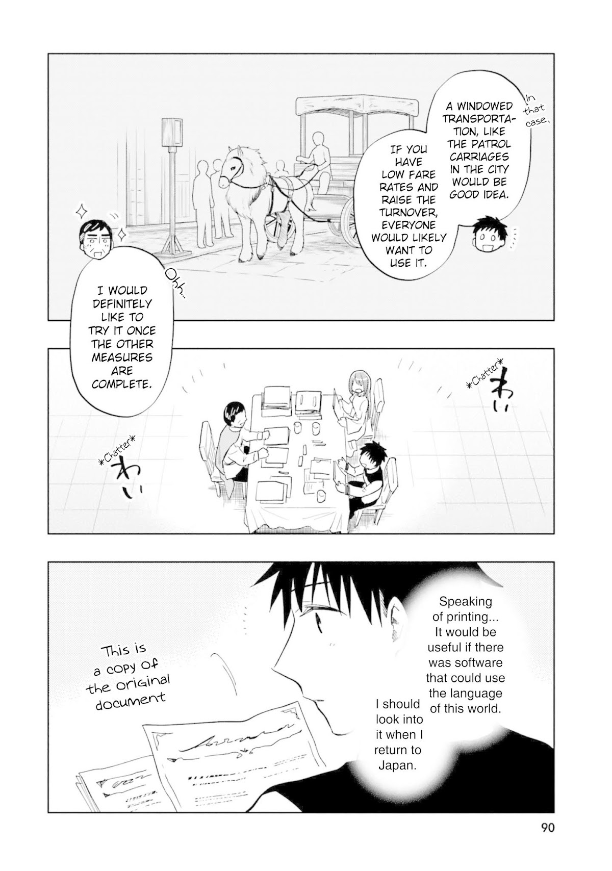 Takarakuji de 40-oku Atattandakedo Isekai ni Ijuu Suru Chapter 30 page 6 - Chapter 30: I'll do my best.