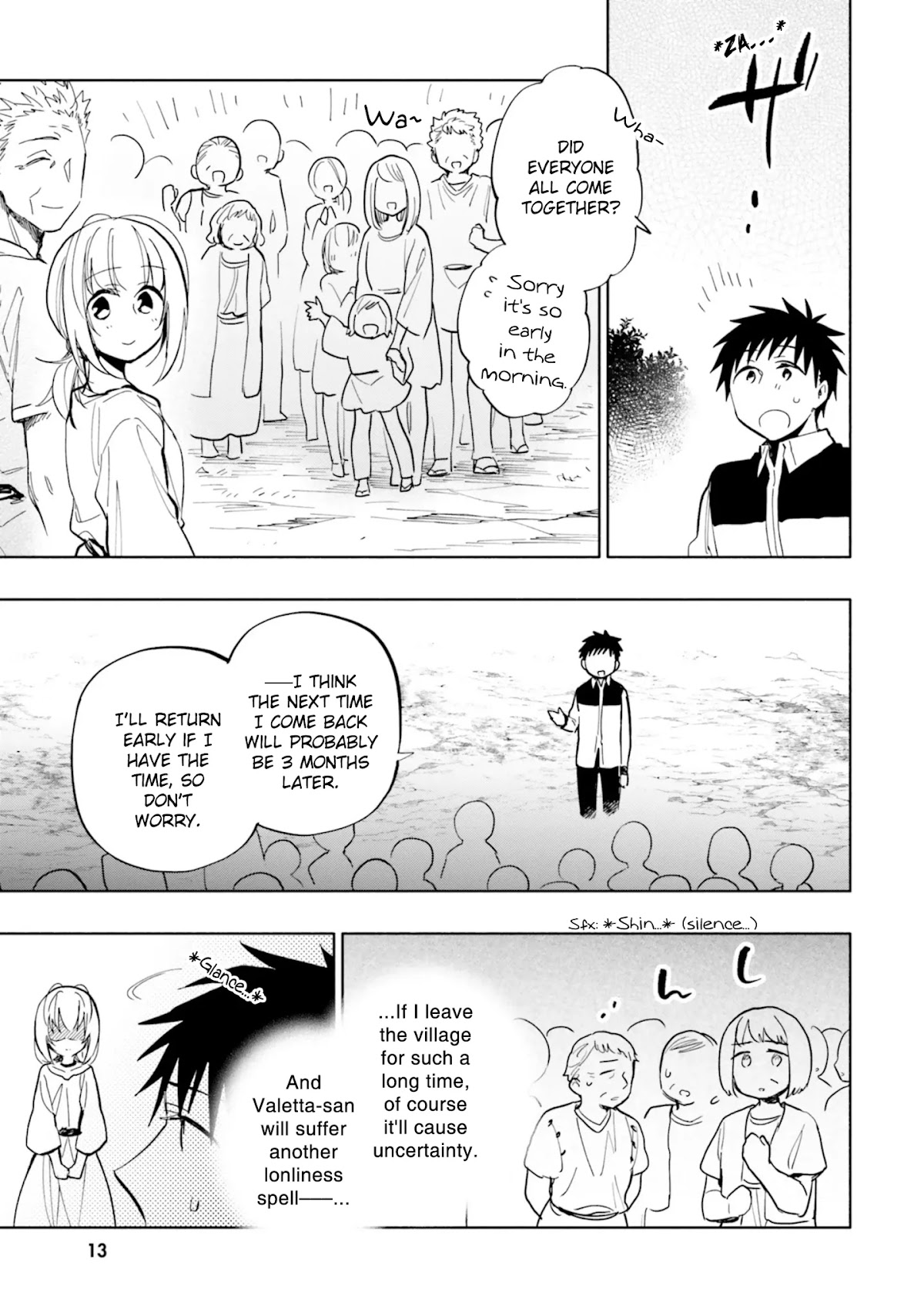 Takarakuji de 40-oku Atattandakedo Isekai ni Ijuu Suru Chapter 32 page 16 - Chapter 32: The Time We Can't Meet