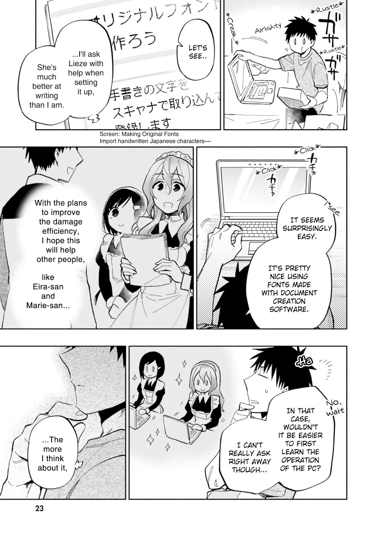 Takarakuji de 40-oku Atattandakedo Isekai ni Ijuu Suru Chapter 33 page 7 - Chapter 33: God's Emanated Words