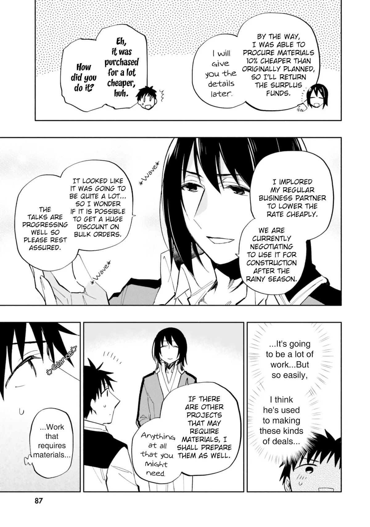 Takarakuji de 40-oku Atattandakedo Isekai ni Ijuu Suru Chapter 35 page 7 - Chapter 35: No Peace of Mind